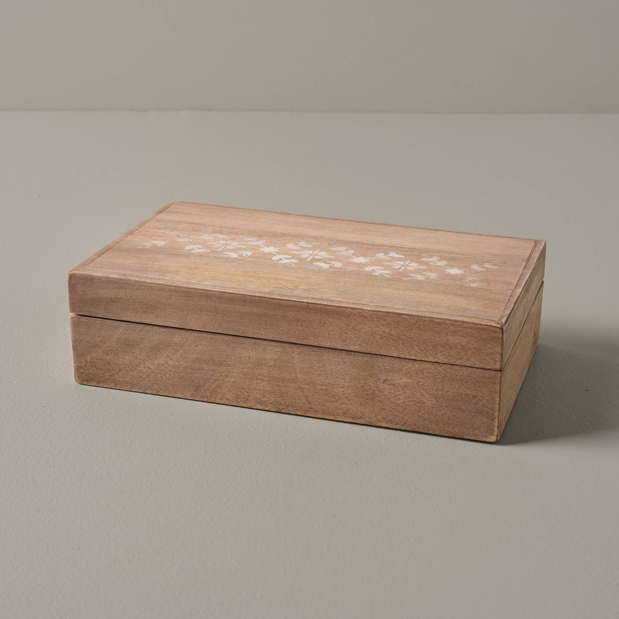 Wooden Memories Box - Magnolia