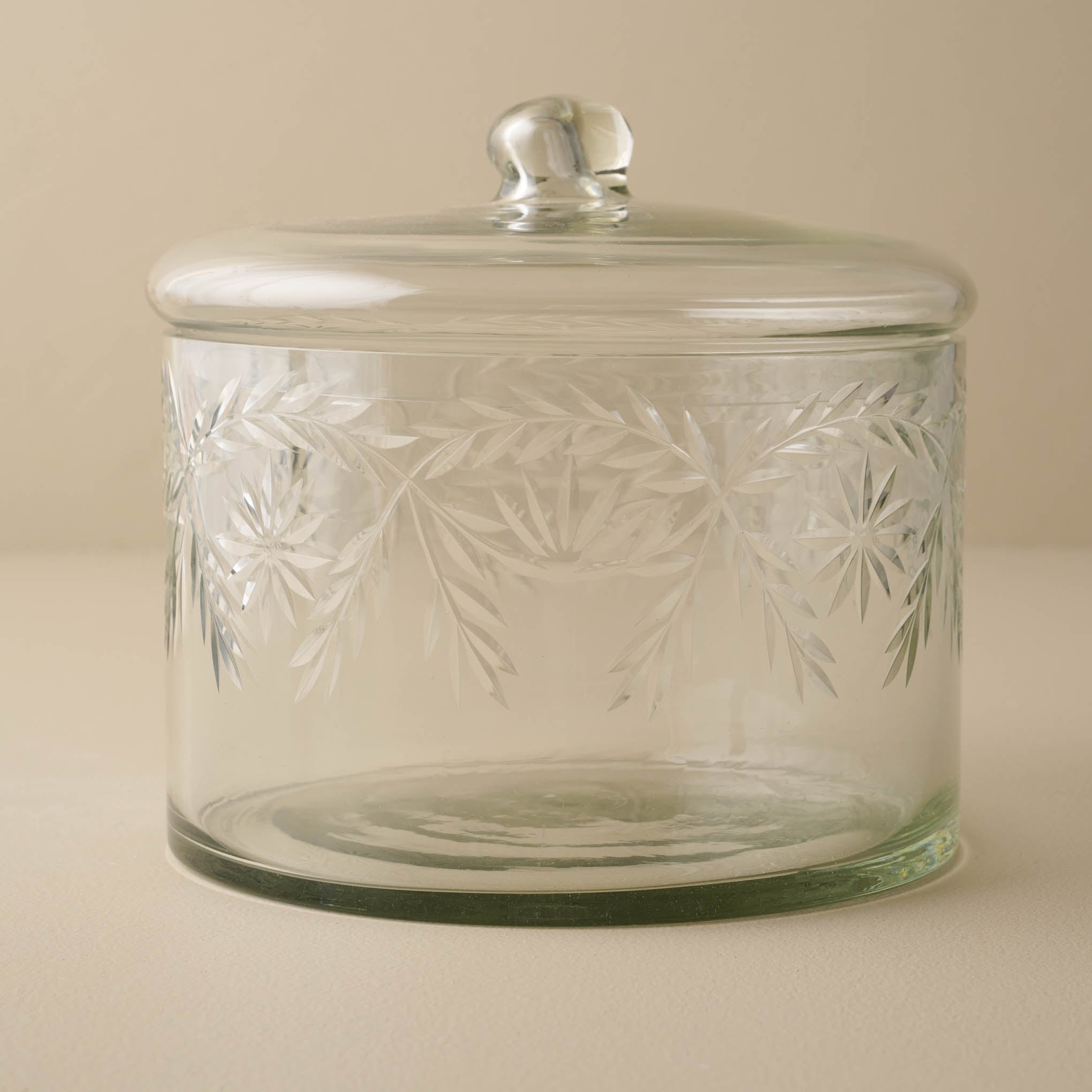 Vivian Cut Glass Canister