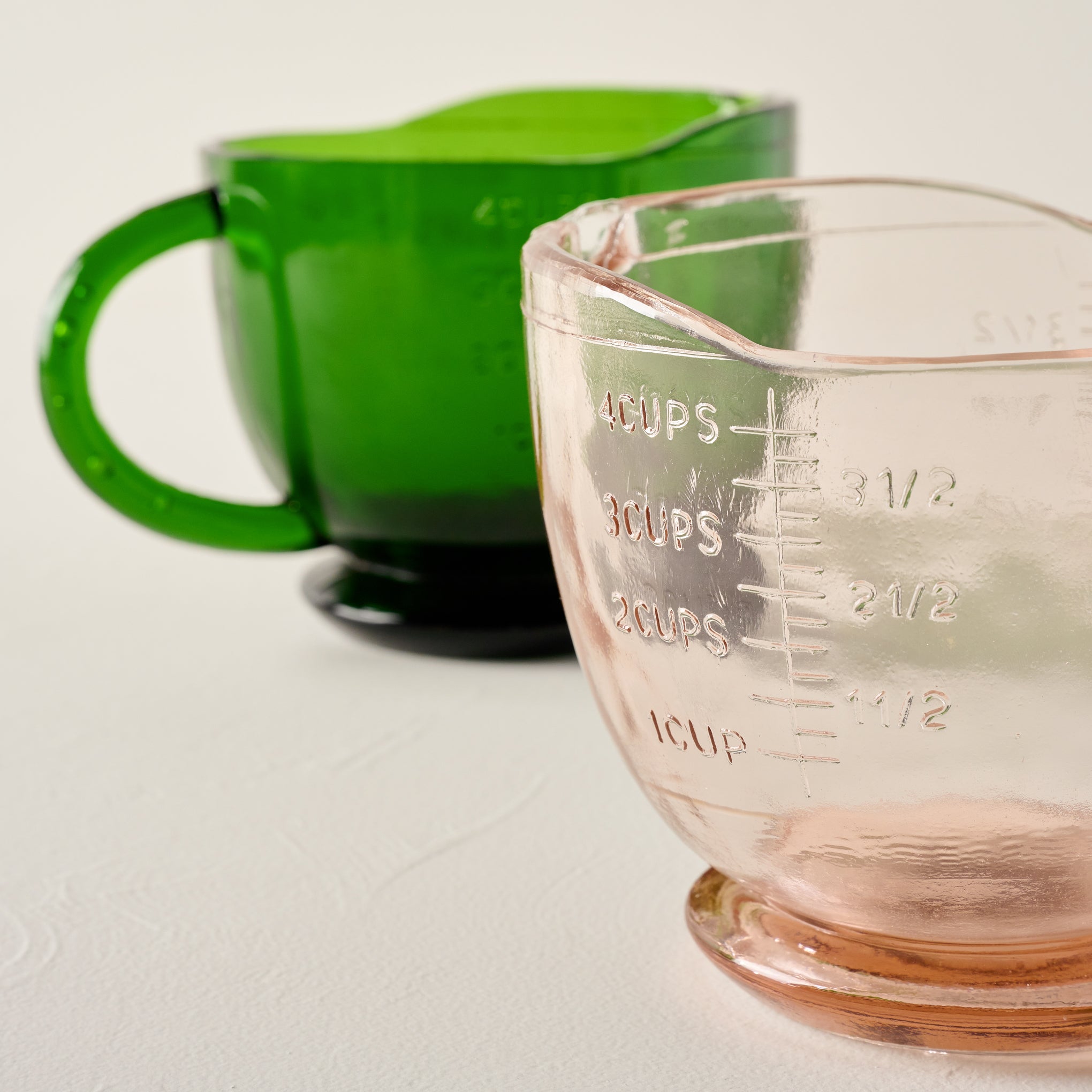 Blush Glass 4 Cup Measuring Cup - Magnolia