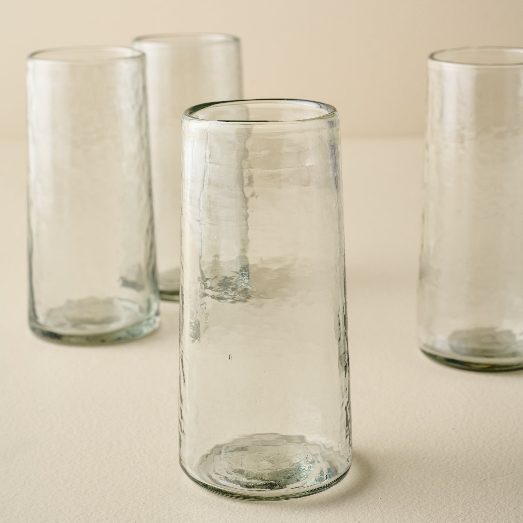 Blush Rustic Glass Tumbler - Magnolia