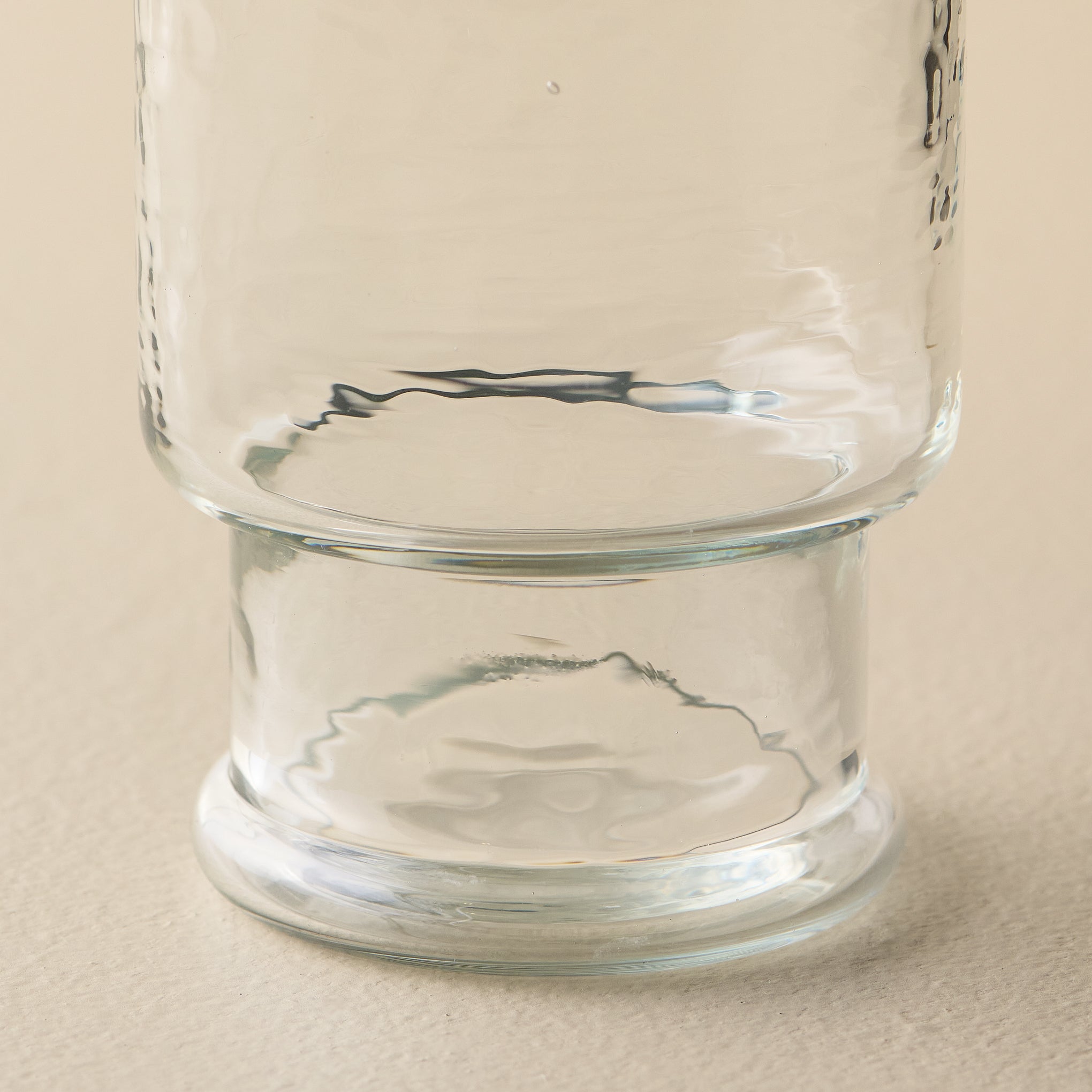 Rustic Glass Tumbler - Magnolia