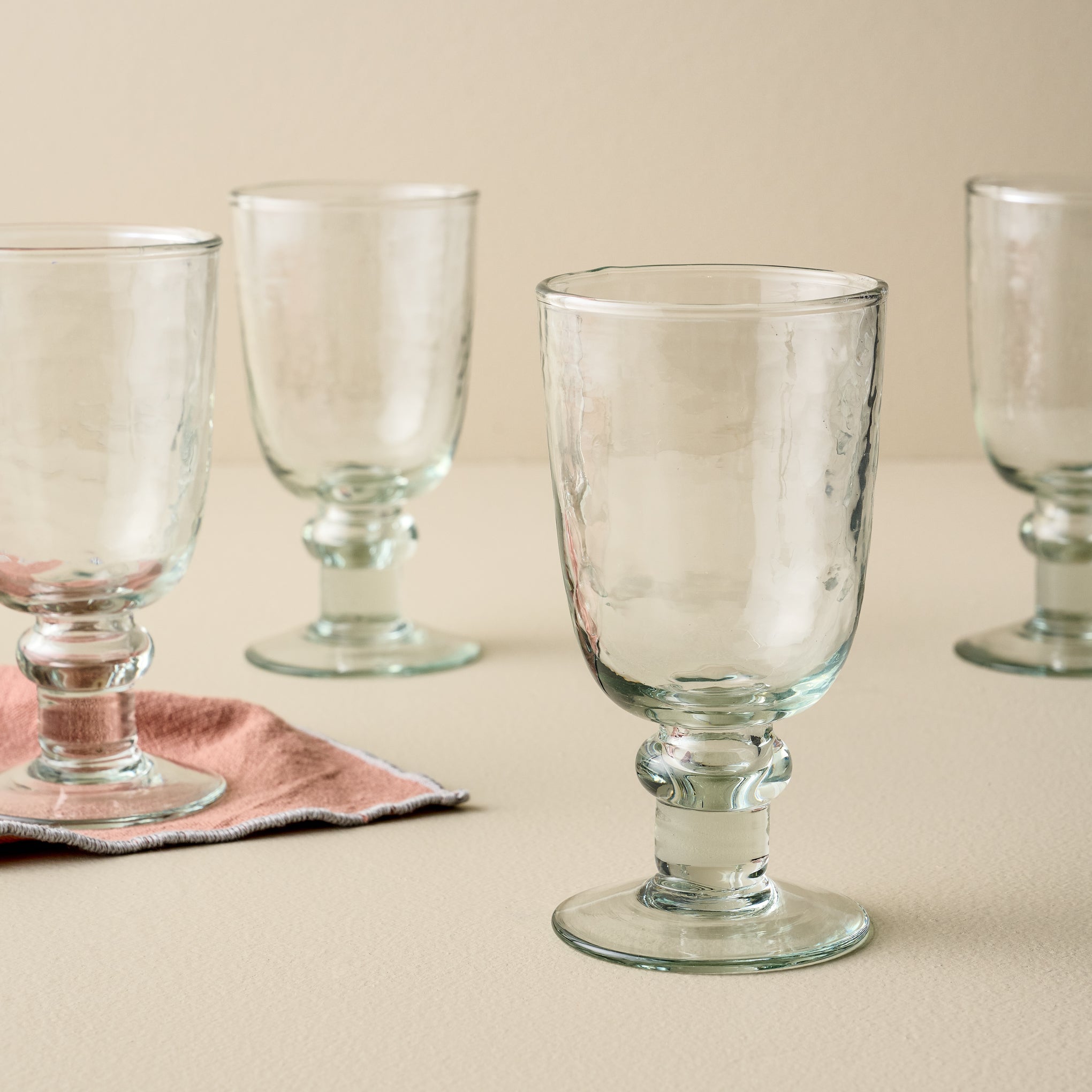 Rustic Glass Stemware $14.00