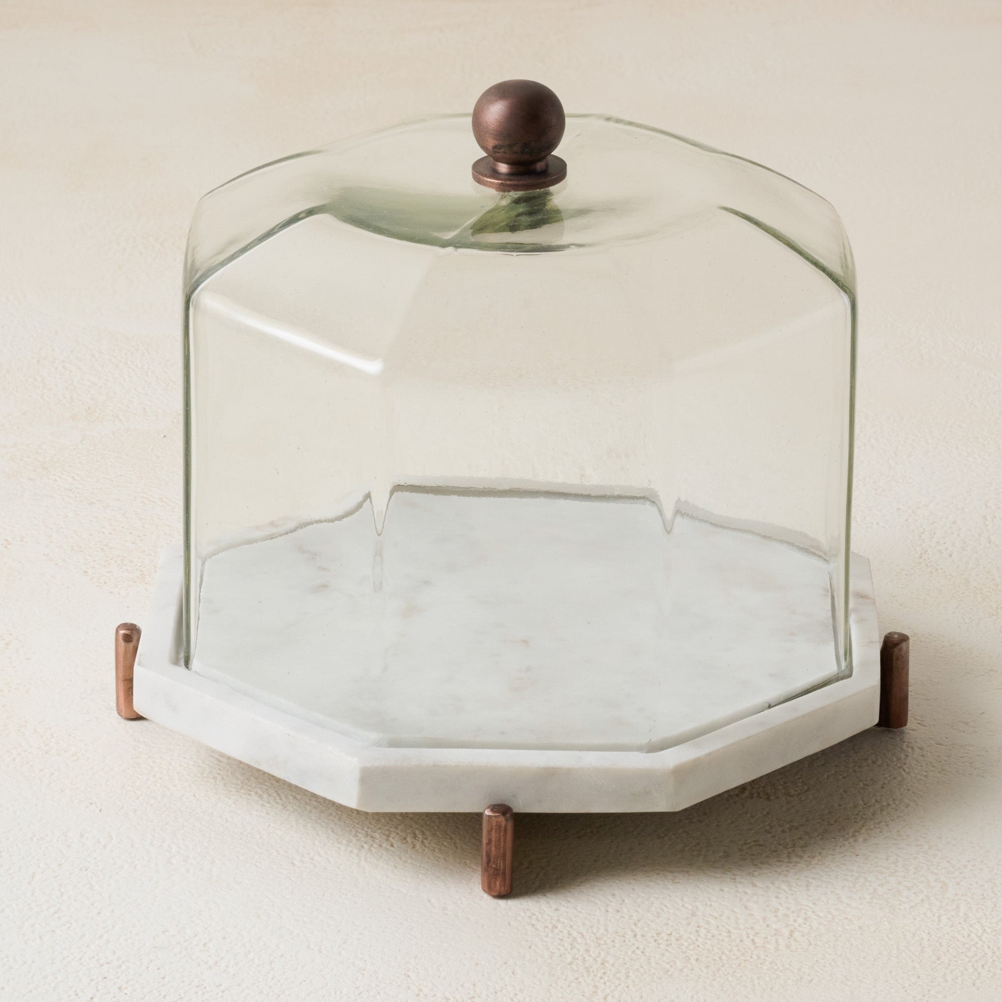 Amazon.com: Barski - Handmade Glass Cake Dome - 10.5