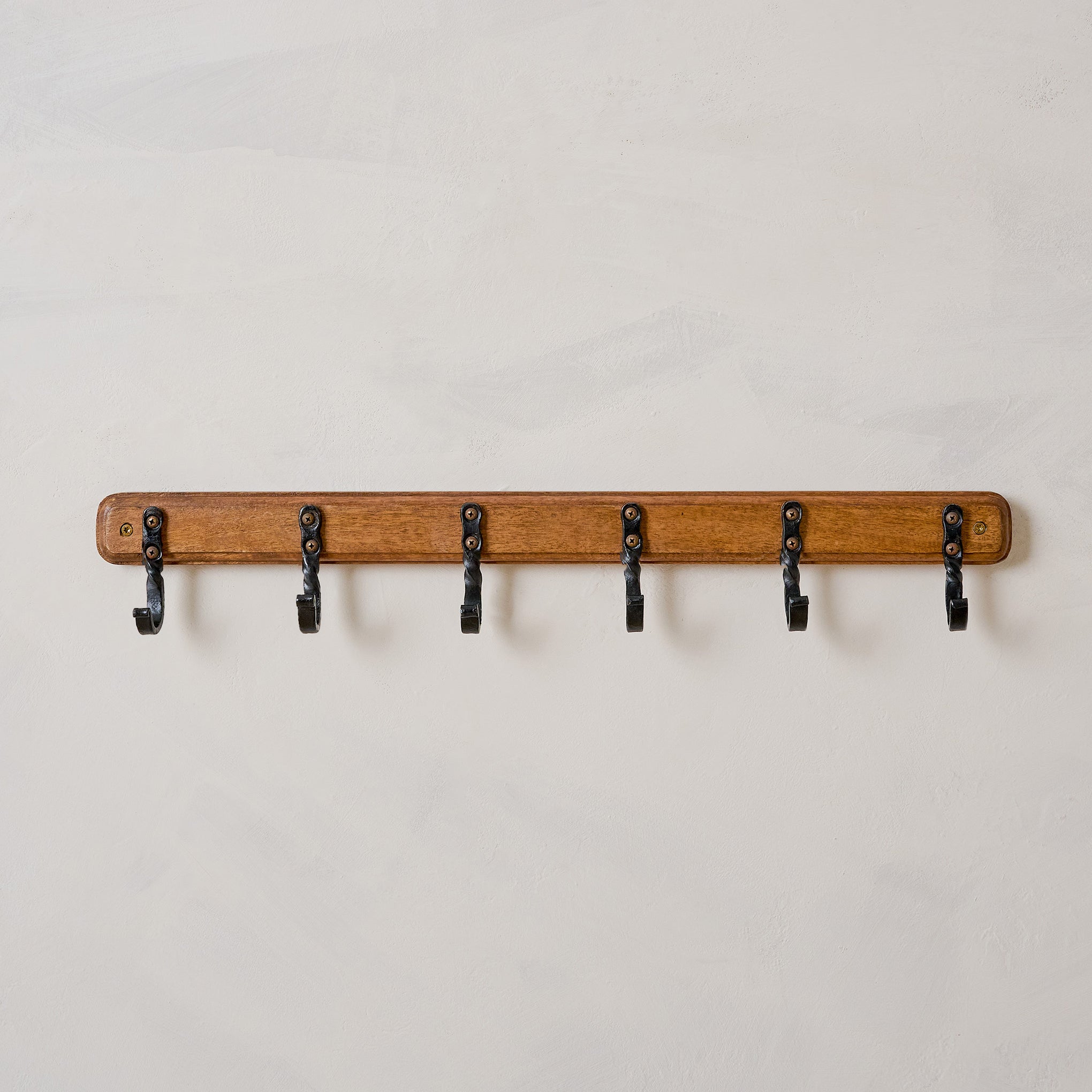 Noah Forged Iron Hook Rack - Magnolia