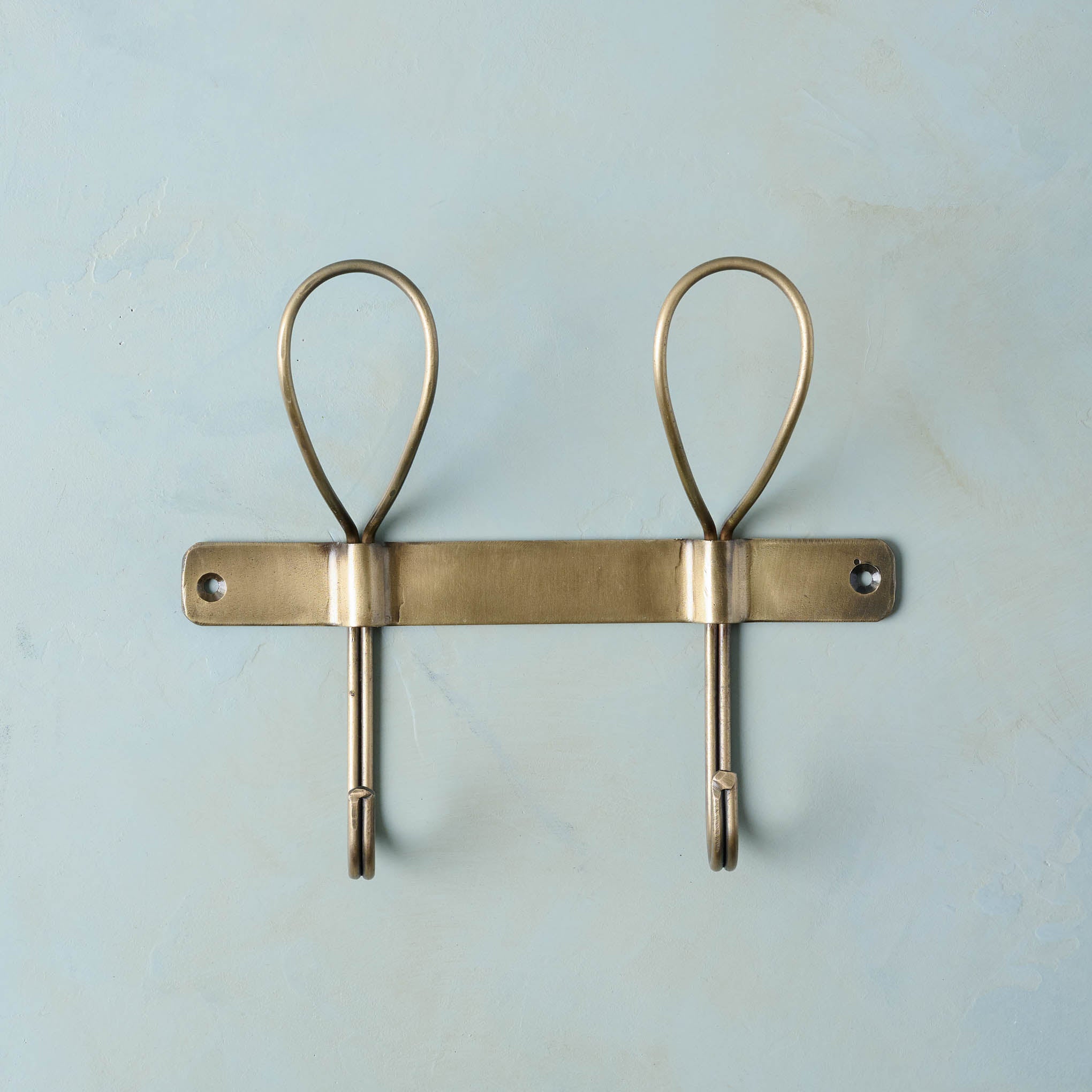 Reed Antiqued Brass Wall Hook - Short On sale for $16.80, discounted from $24.00