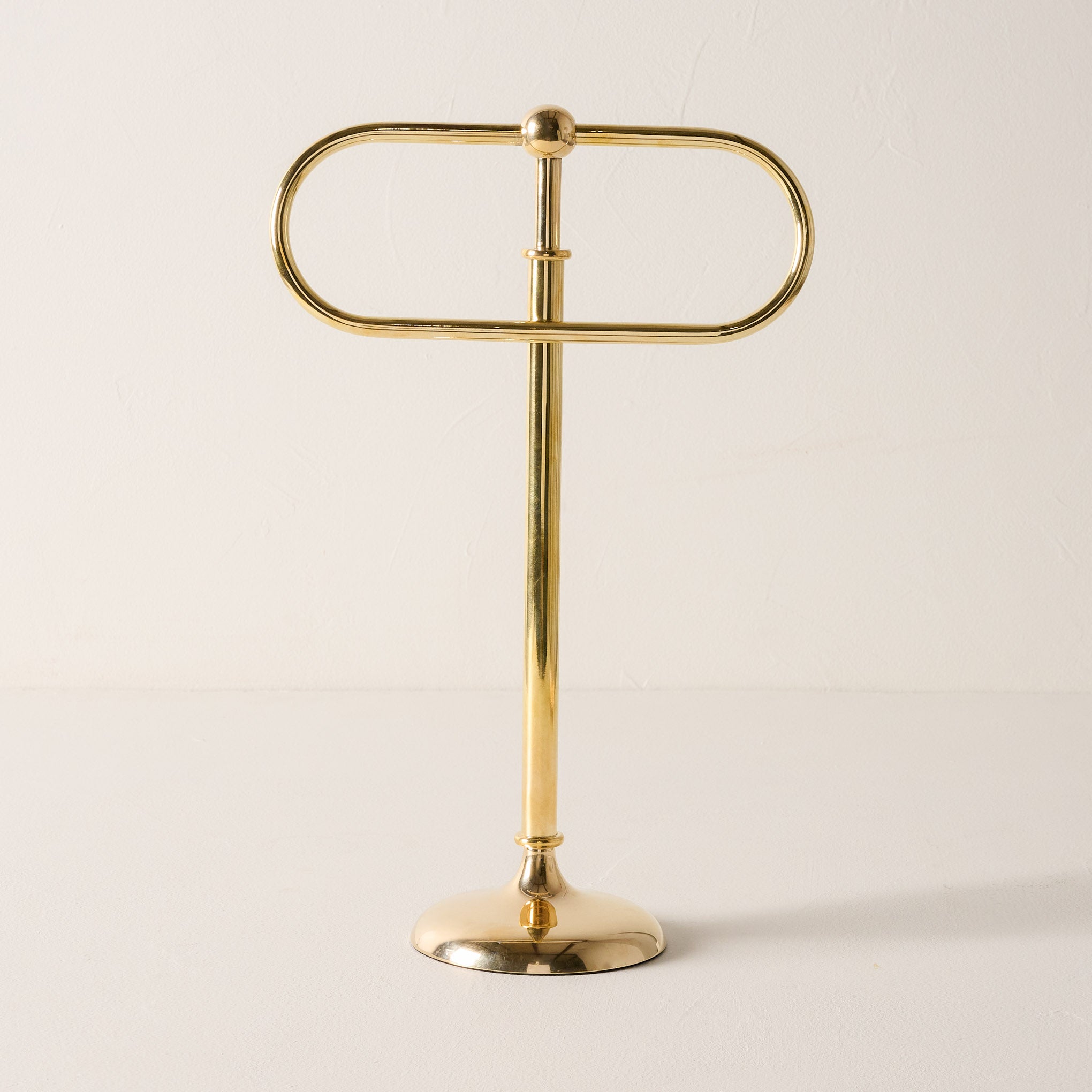 Jules Brass Towel Stand