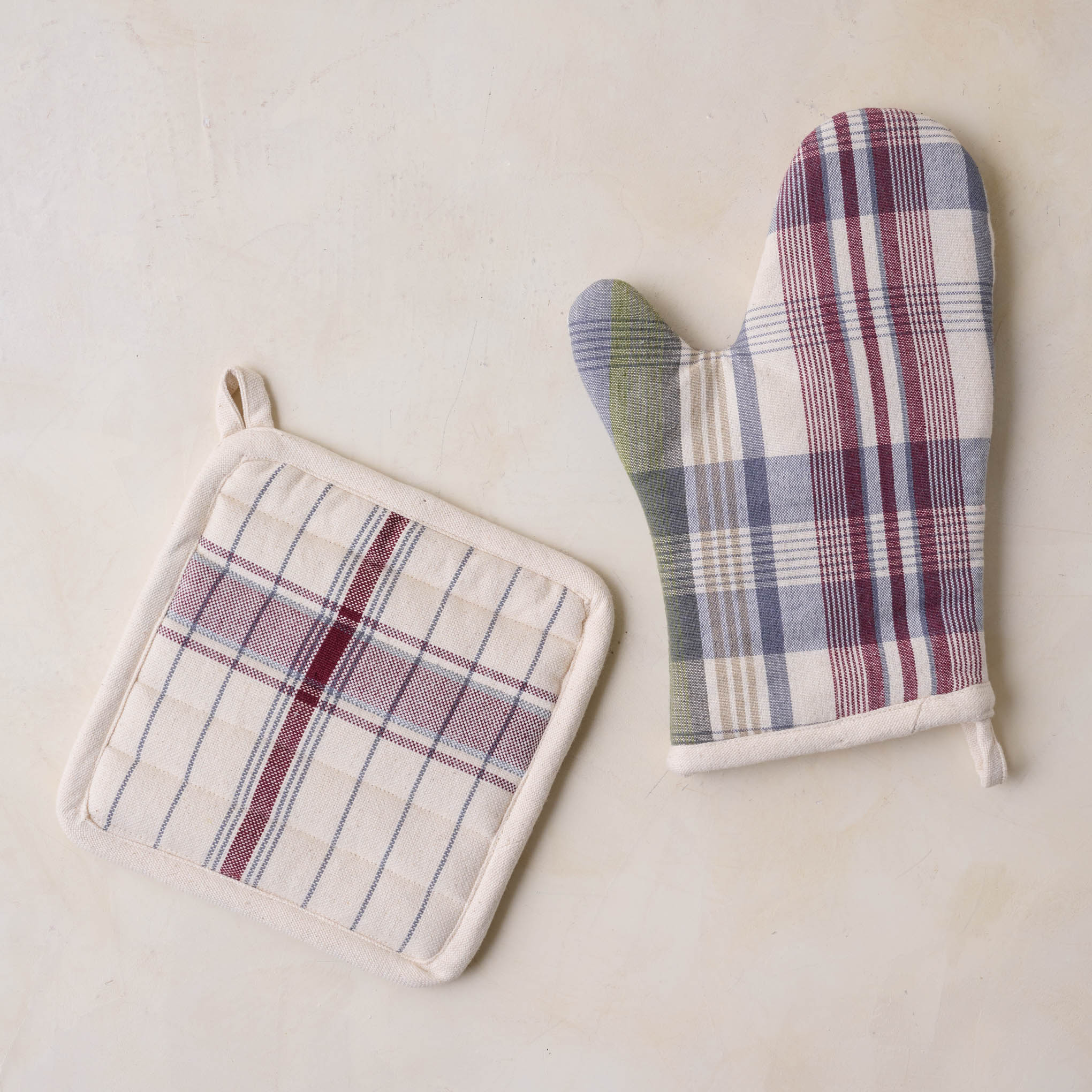 POT HOLDER & OVEN MITT SET