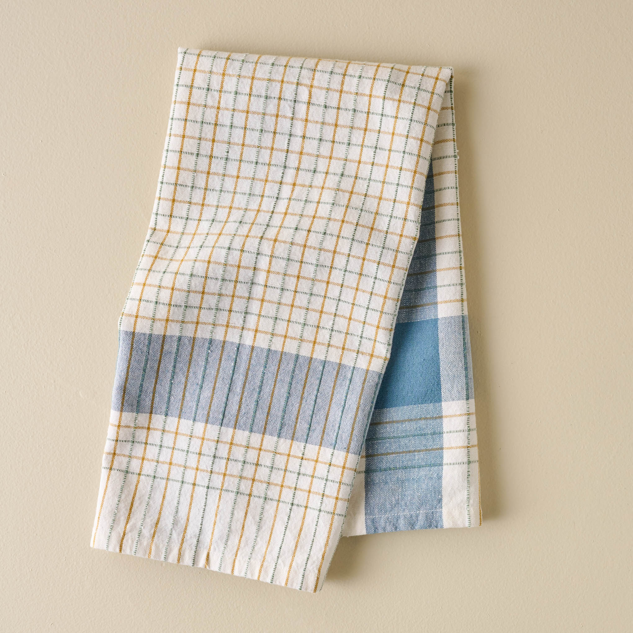 Vintage Plaid Tea Towel