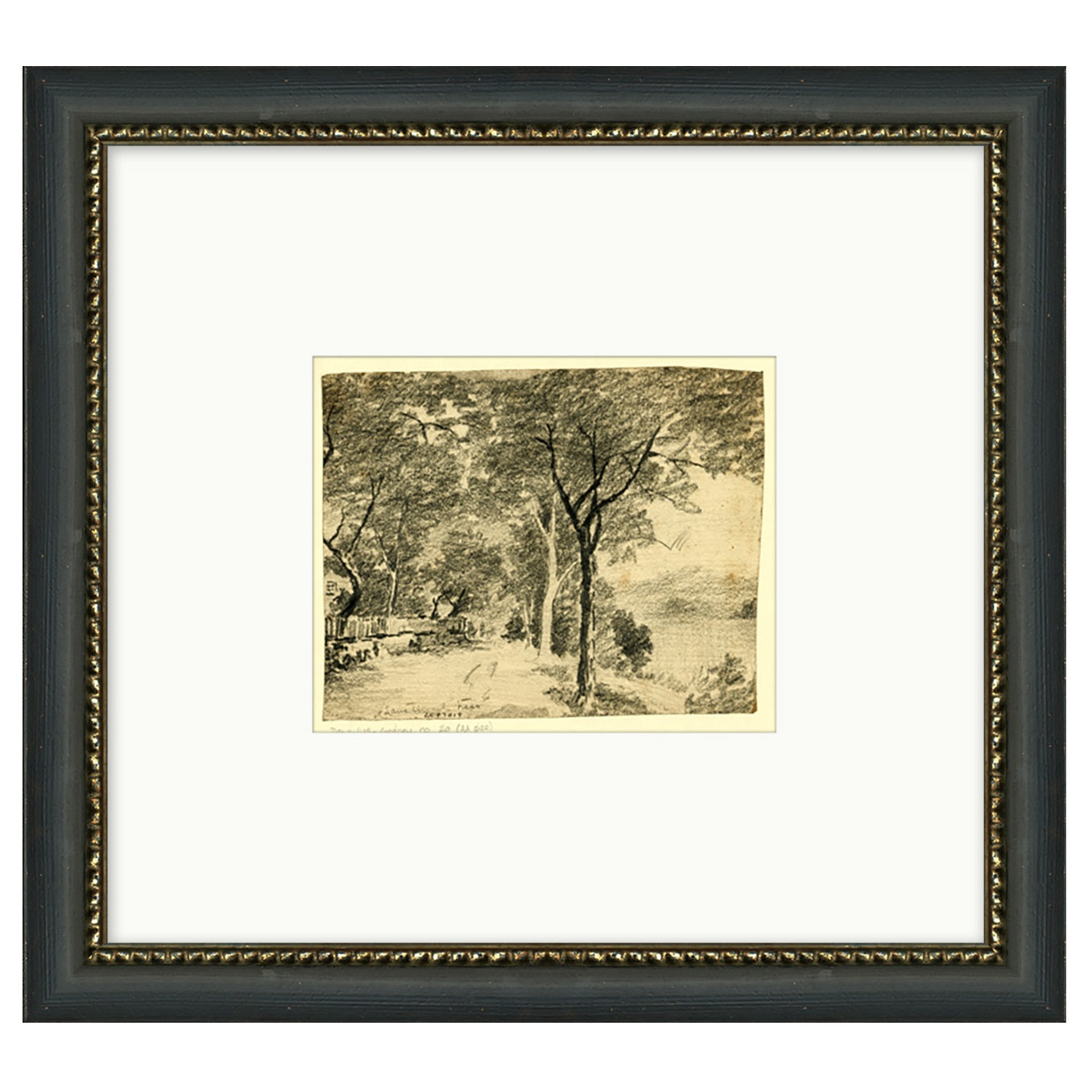 framed wall art called Park Path I