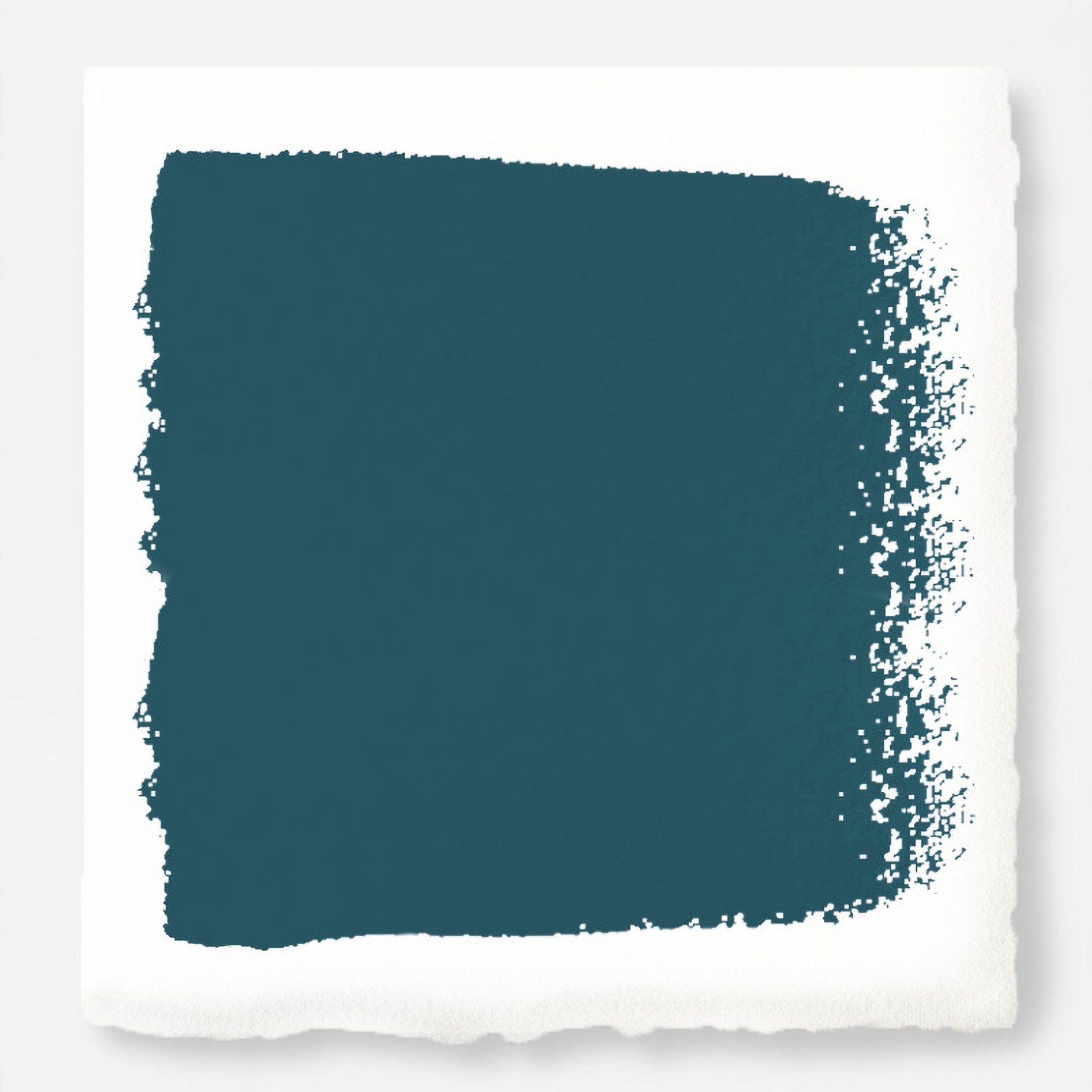 A deep peacock blue paint named heart of home