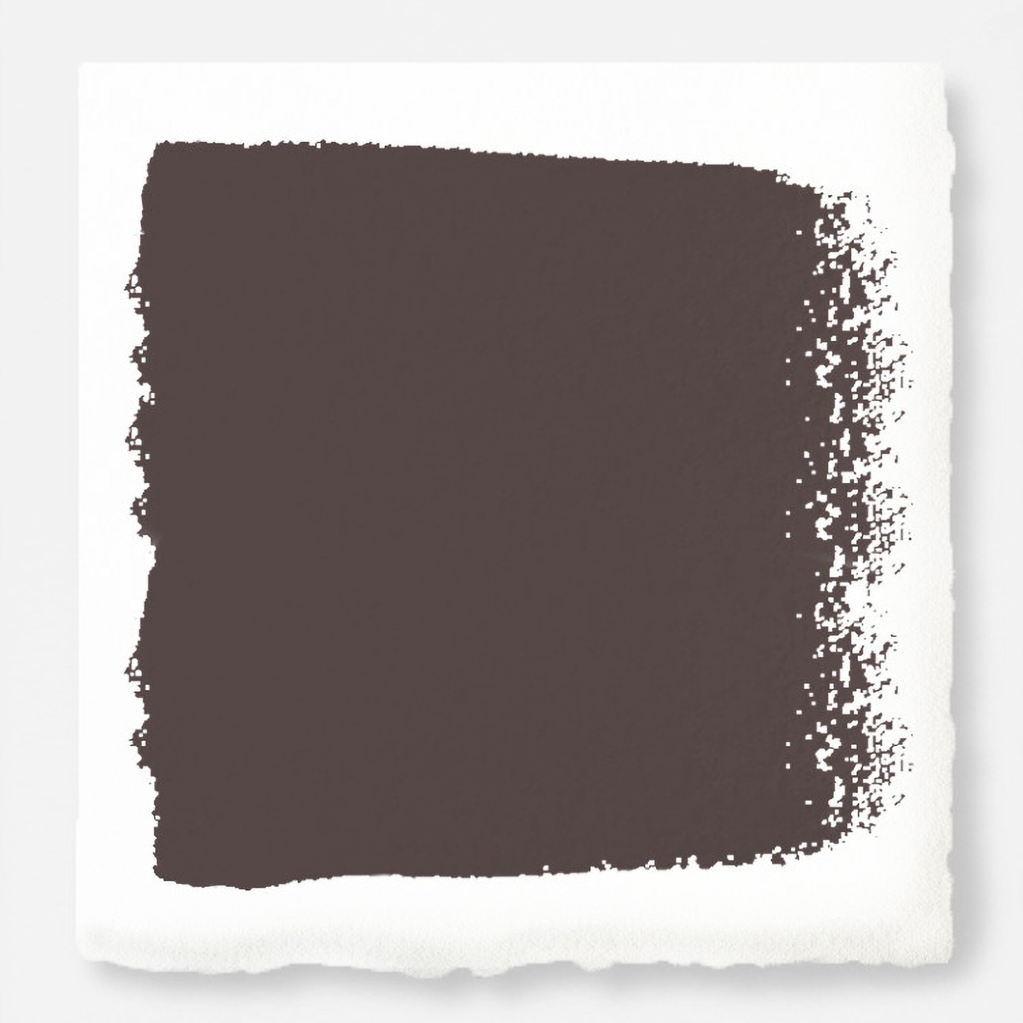 Dark cocoa and cedar brown paint named cut cedar