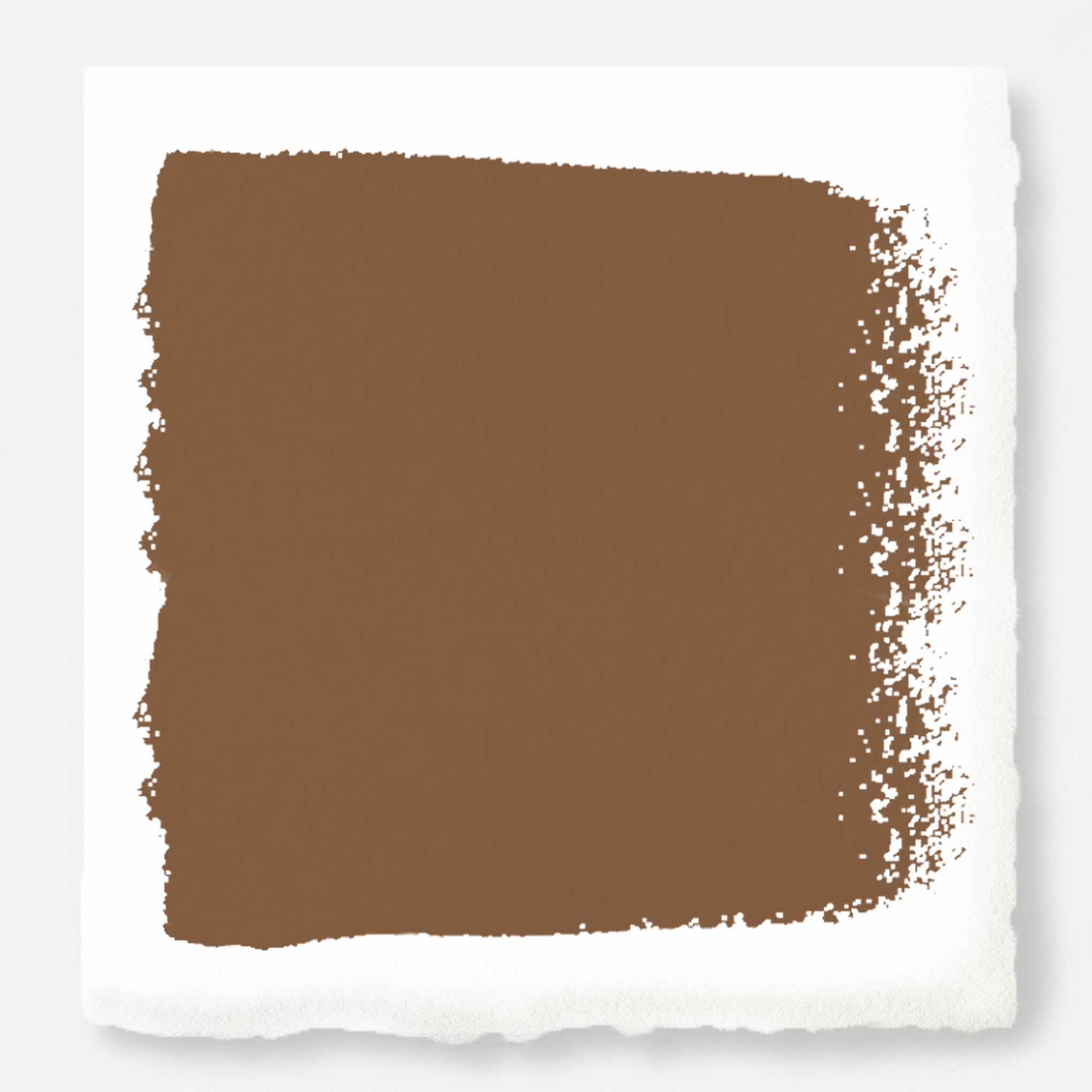 earthy brown with reddish hue paint color named cognac