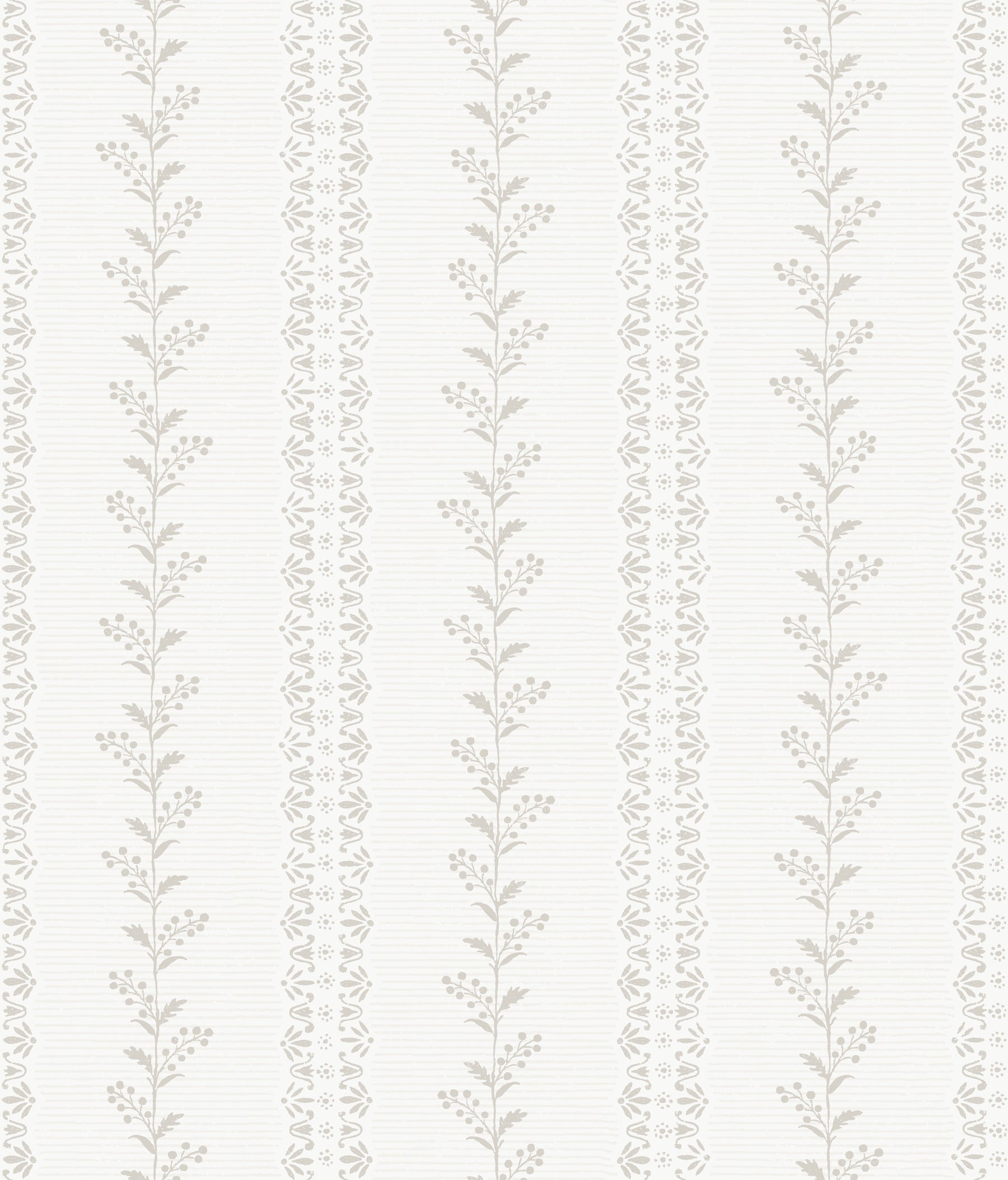 Everleigh Wallpaper in Grey