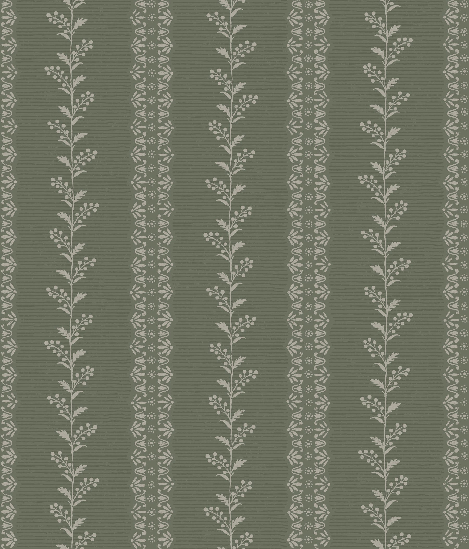 Everleigh Wallpaper in Pine