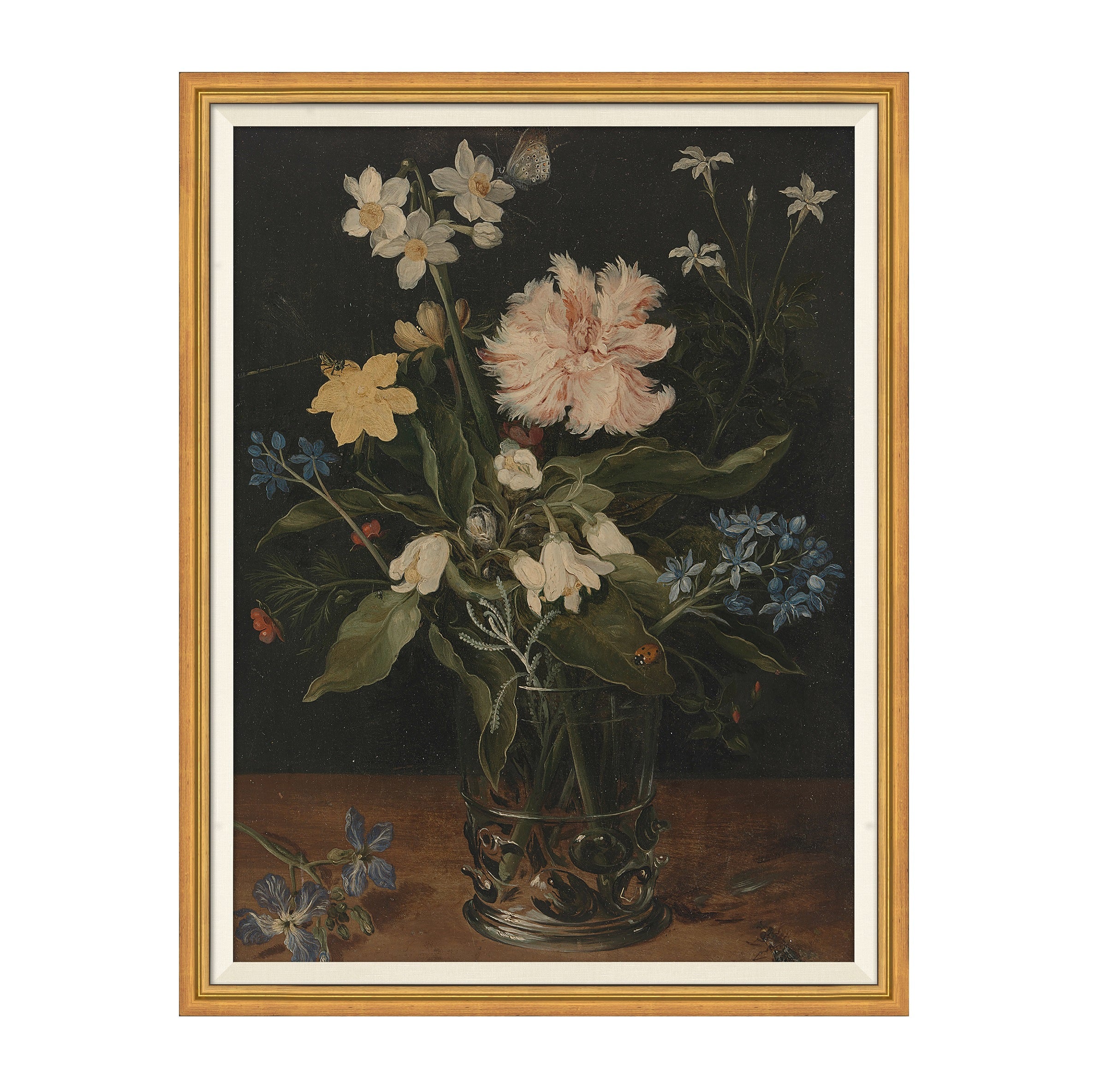 Vintage Garden Flowers