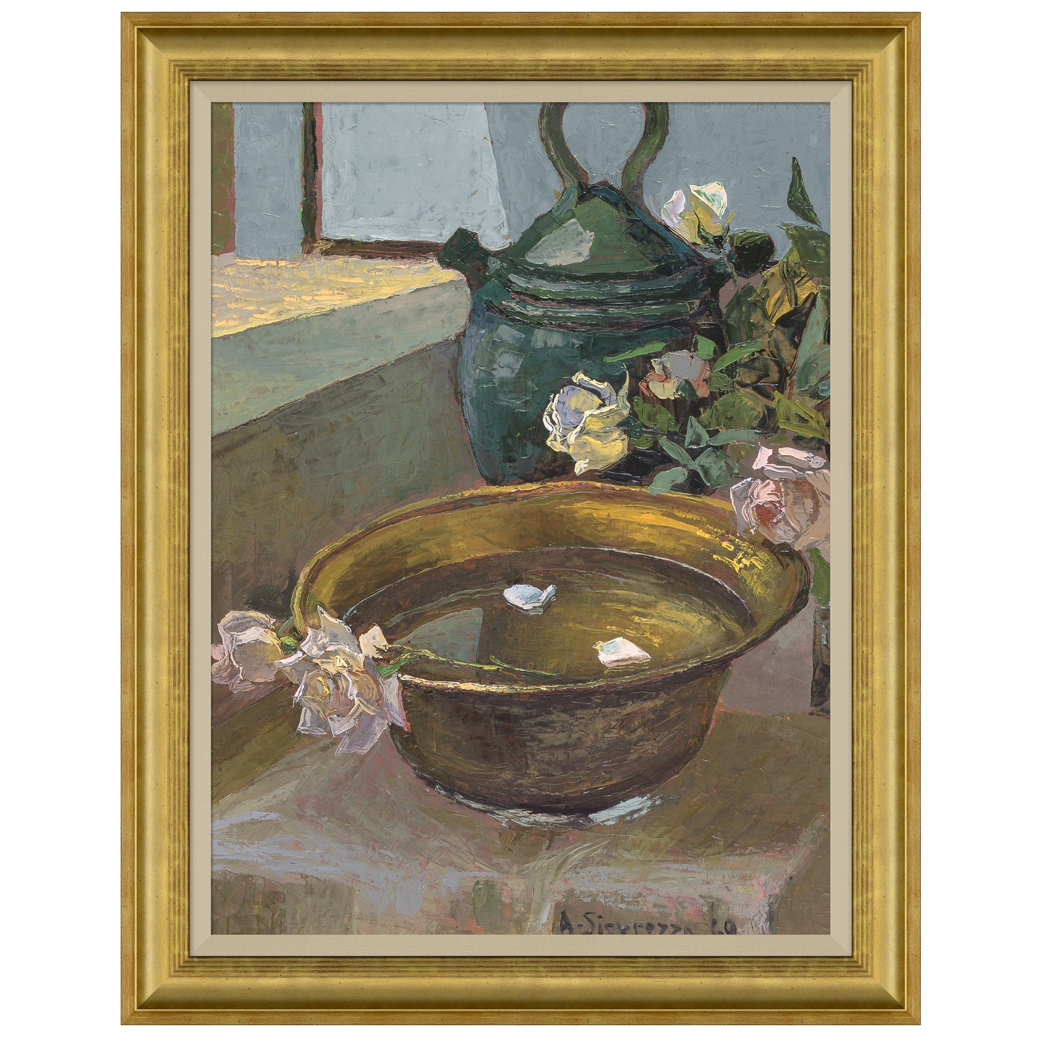 Still Life with Rose Petals $438.00