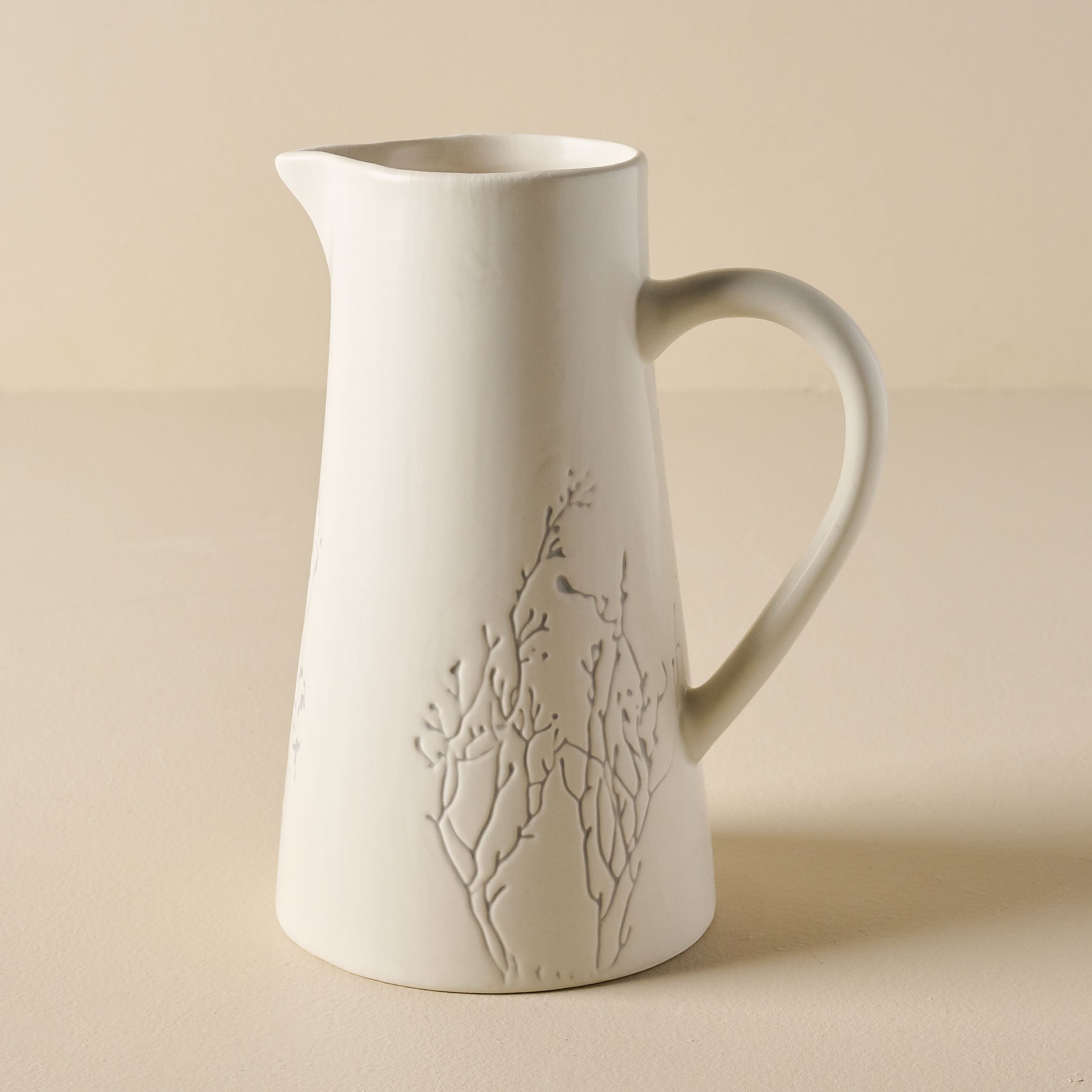 Pressed Flower Pitcher $26.00