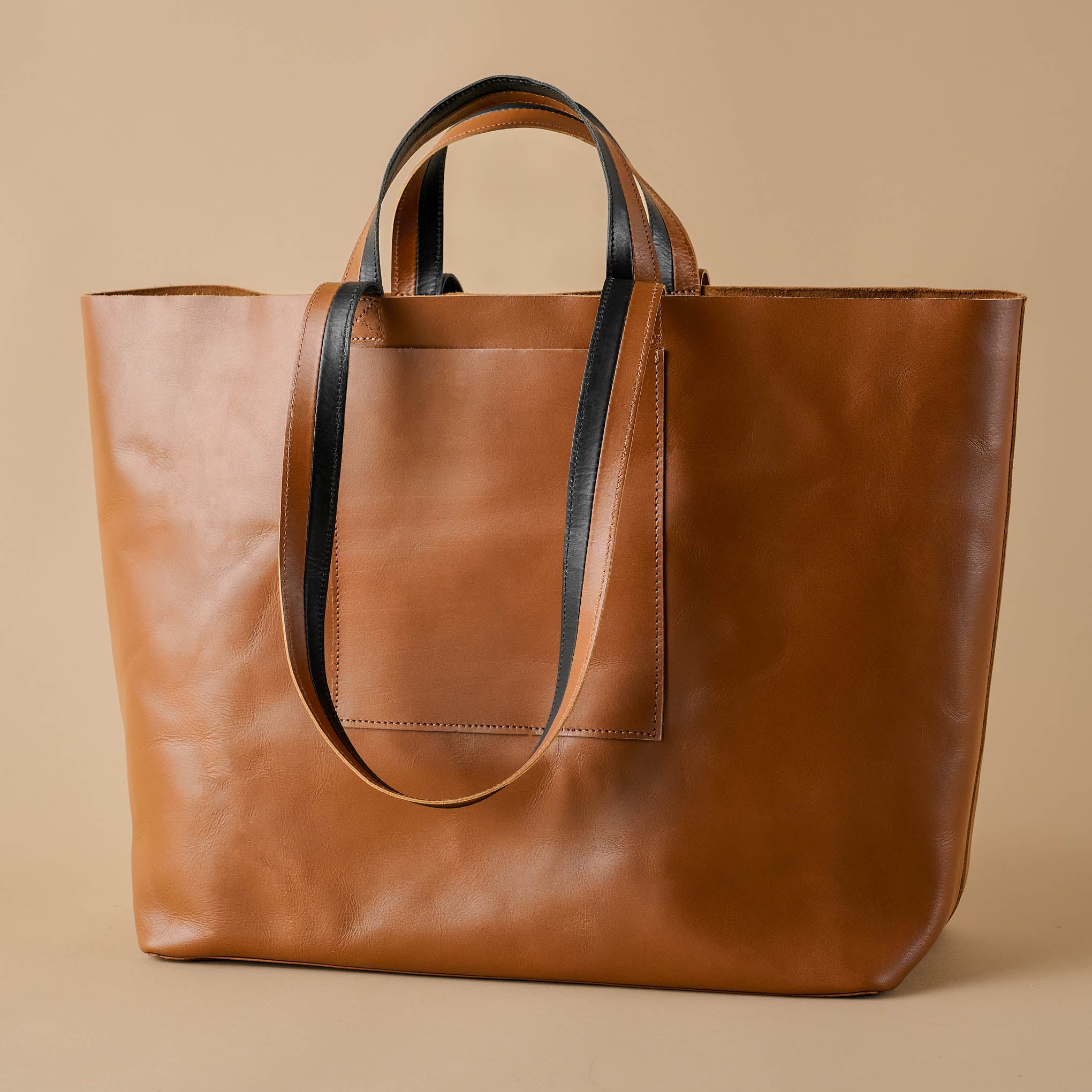 Magnolia Essential Caramel Tote On sale for $187.60, discounted from $268.00