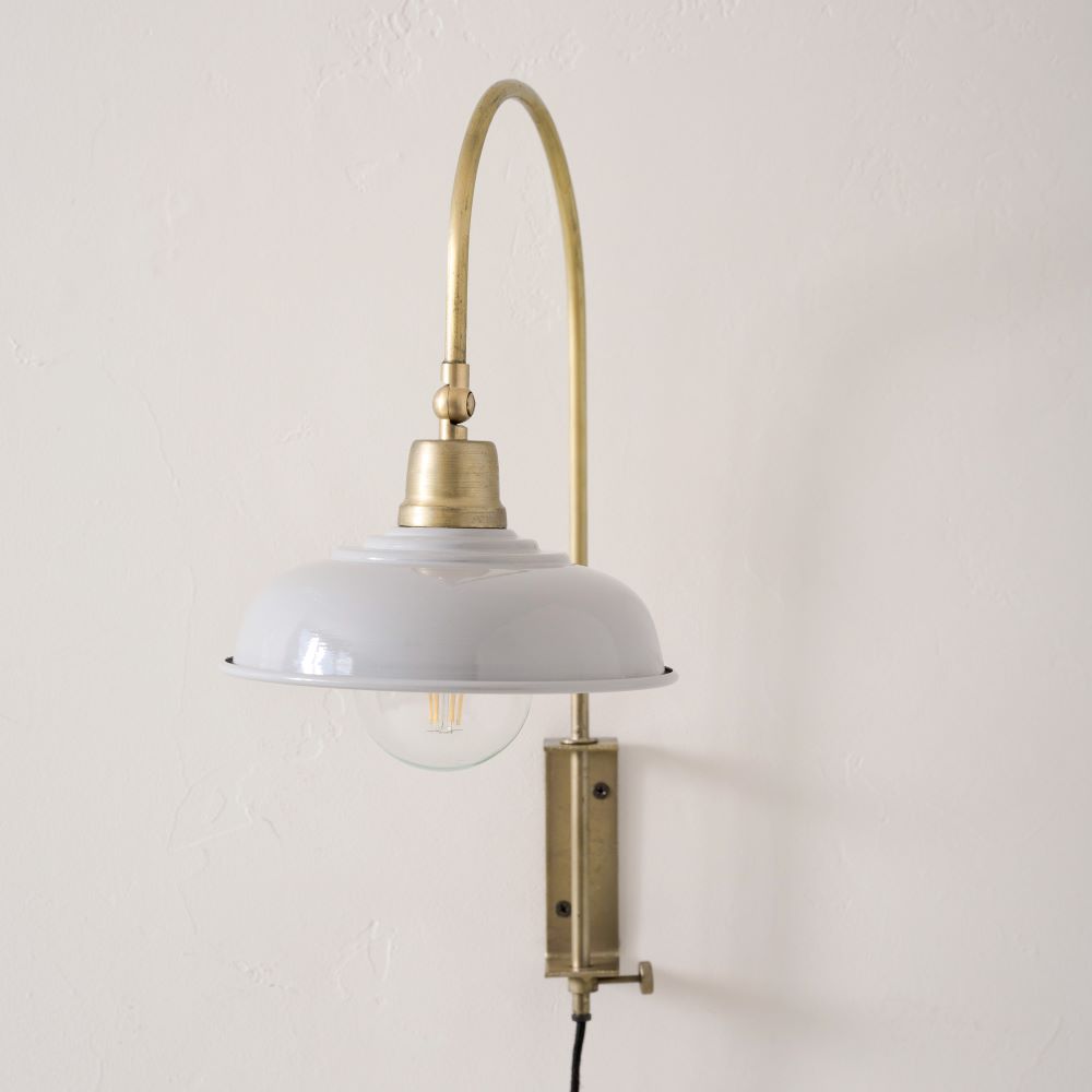 Sybil Ceramic Plug-in Sconce $88.00