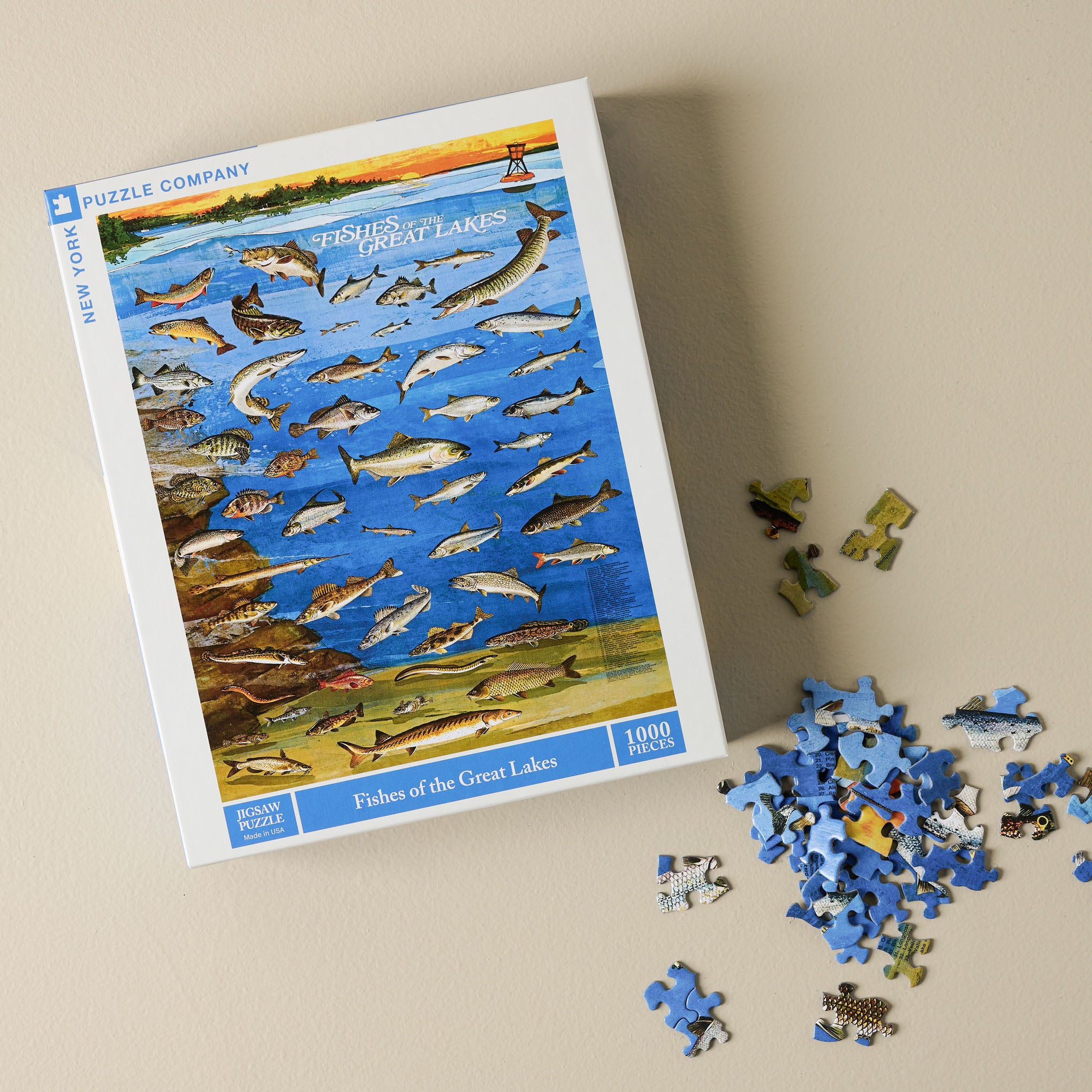 Fishes of the Great Lakes Puzzle $25.00