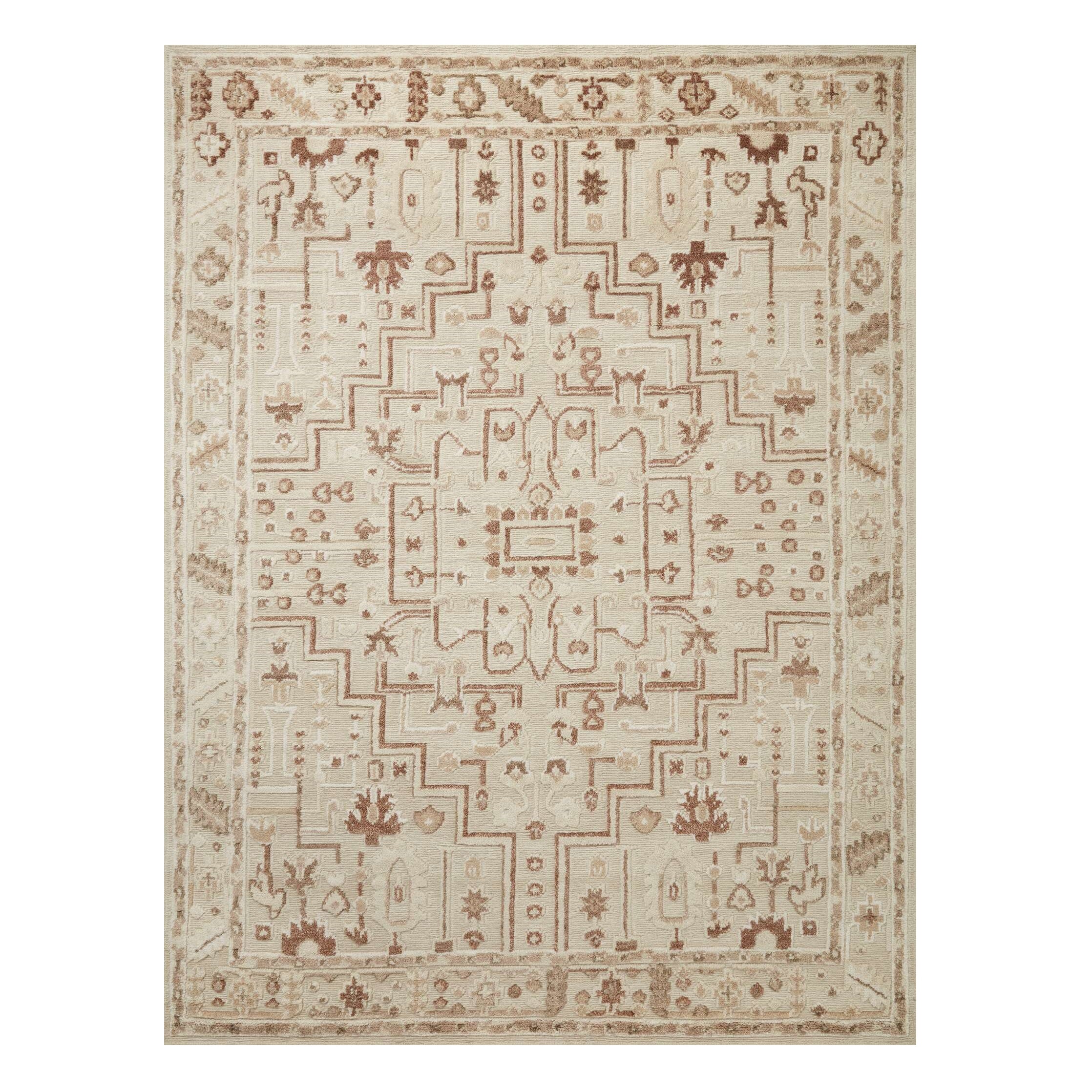 Ingrid Ivory Earth Rug