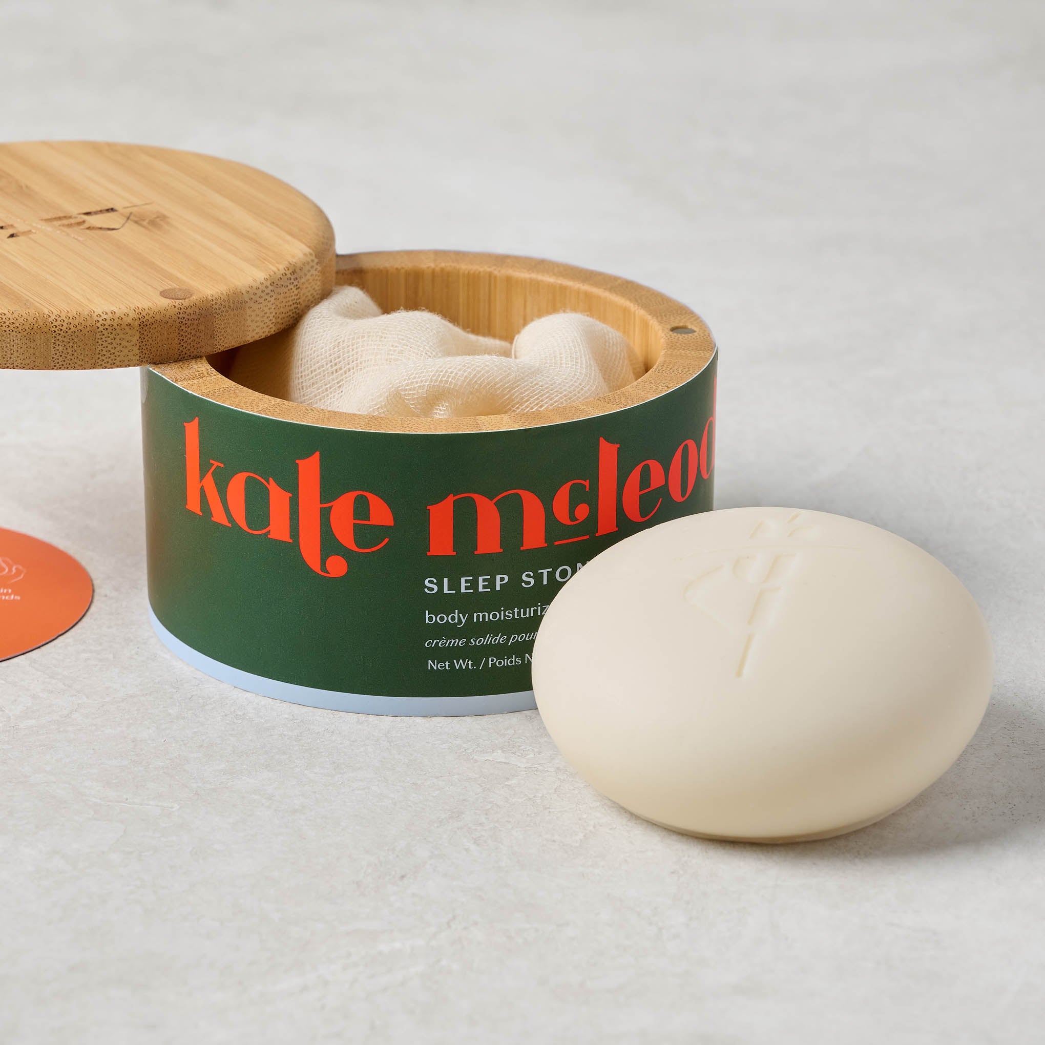 Kate Mcleod Sleep Stone Starter Kit next to packaging