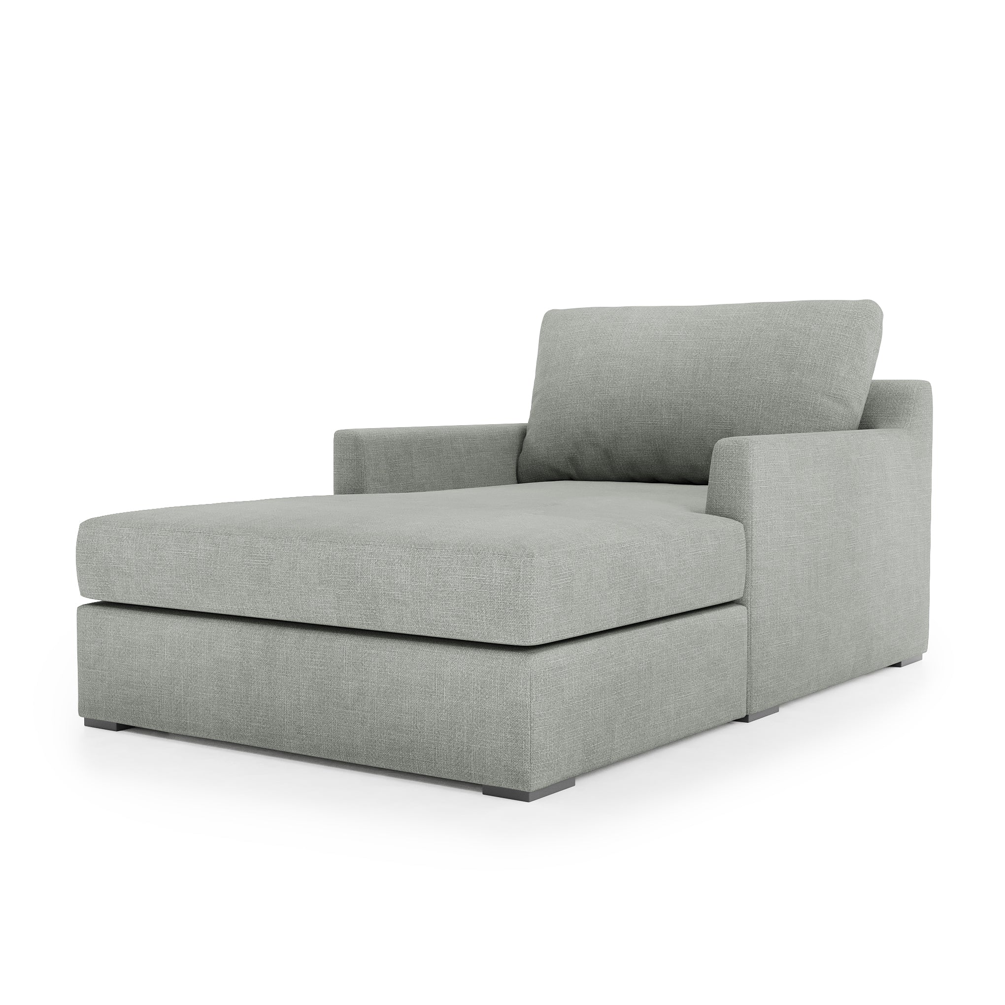 Serene Chaise - dove grey linen $3199.00