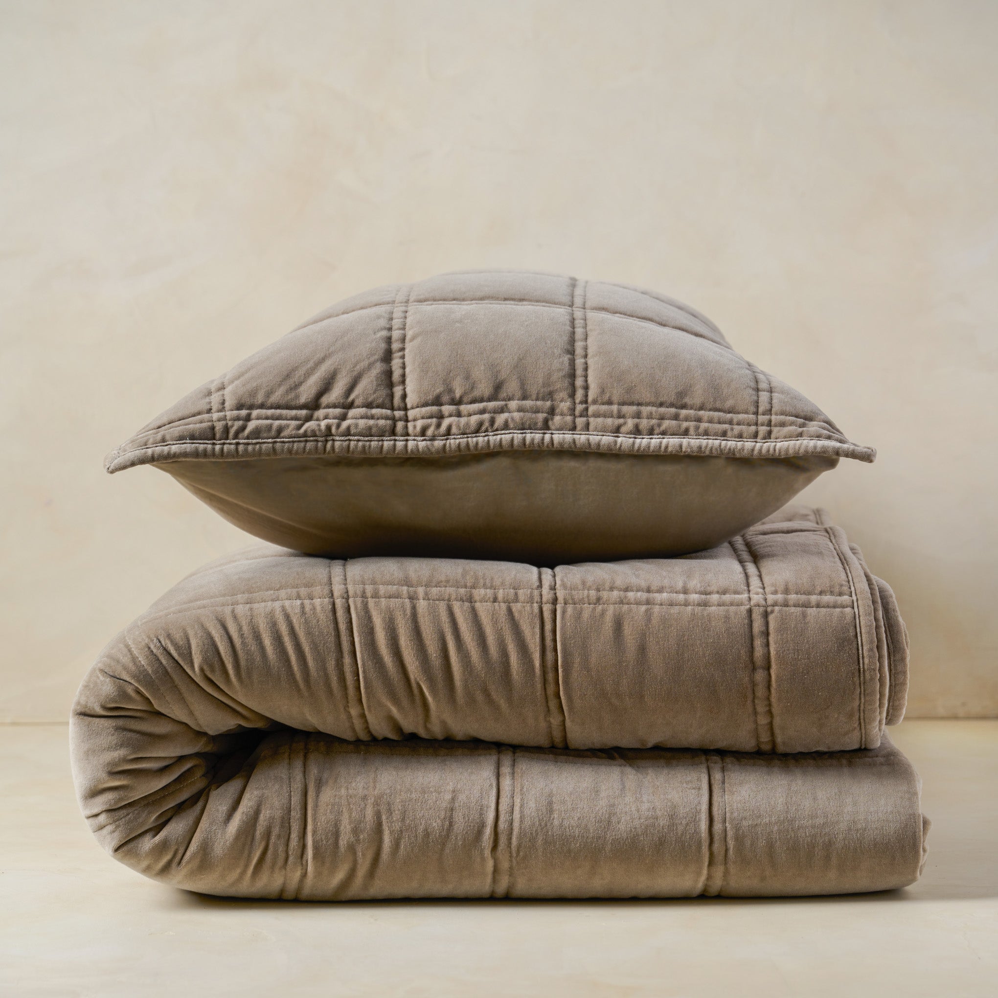 Driftwood Linen Cotton Duvet - Magnolia