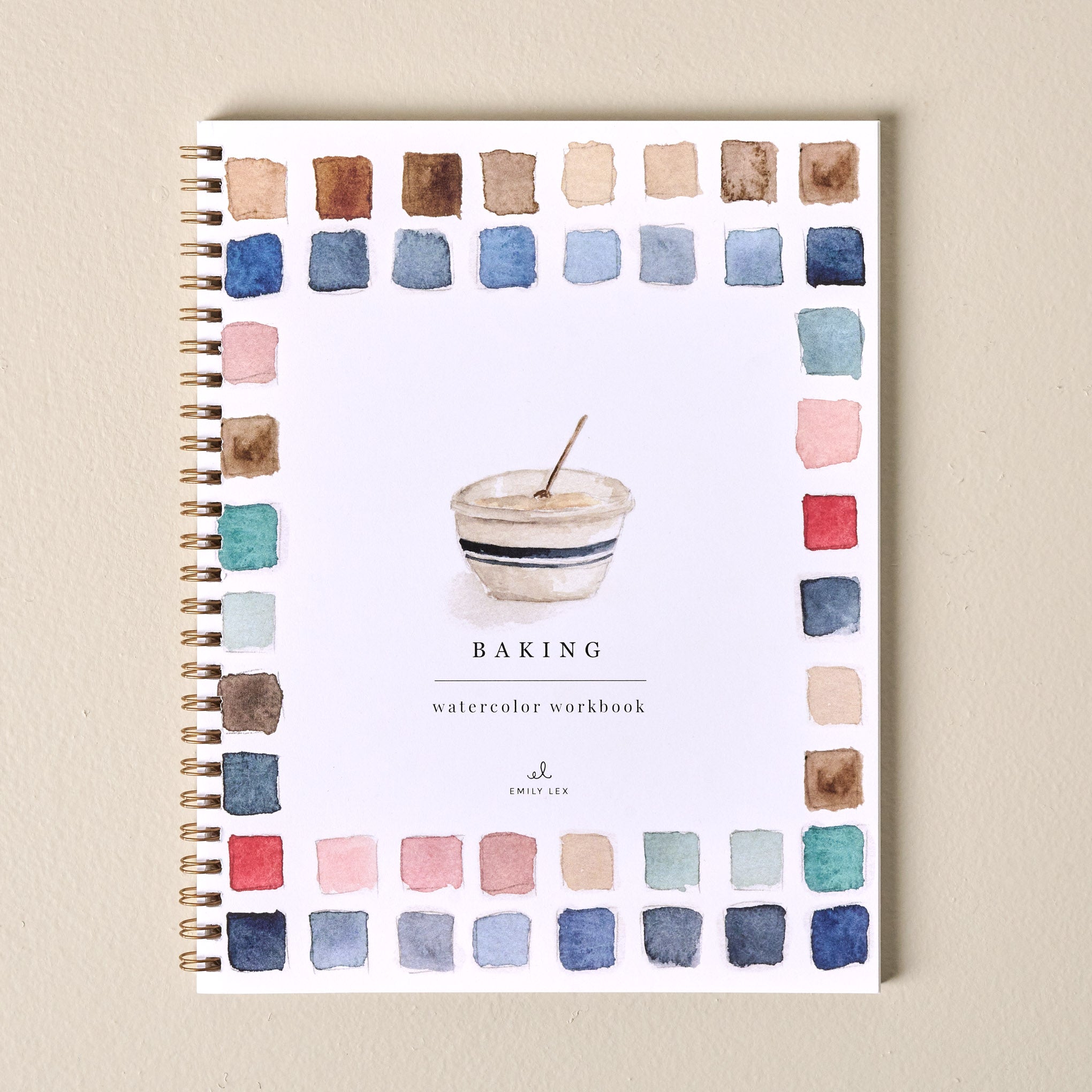 Baking Watercolor Workbook cover