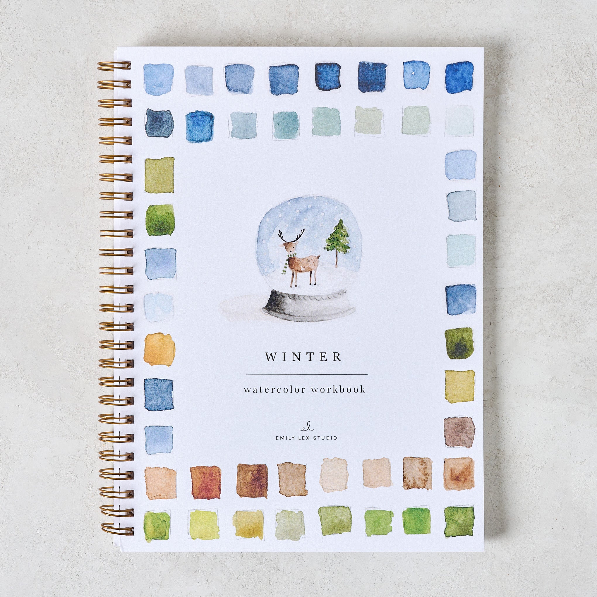 Winter Watercolor Workbook