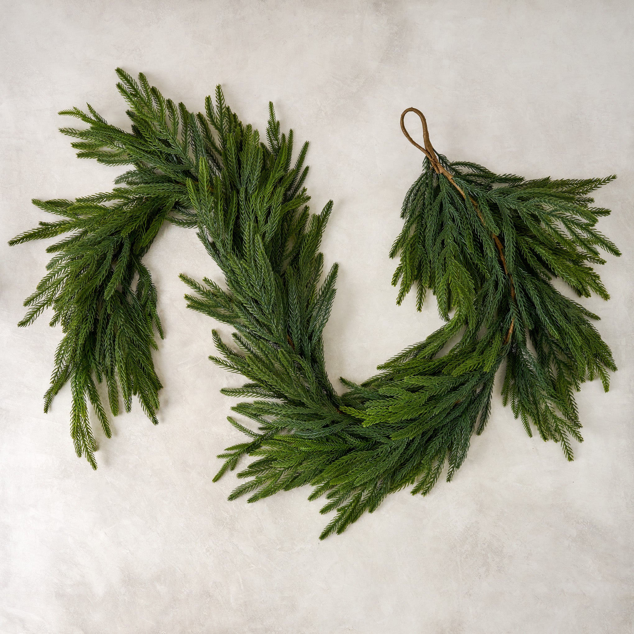 Real Touch Norfolk Pine Garland - 72"