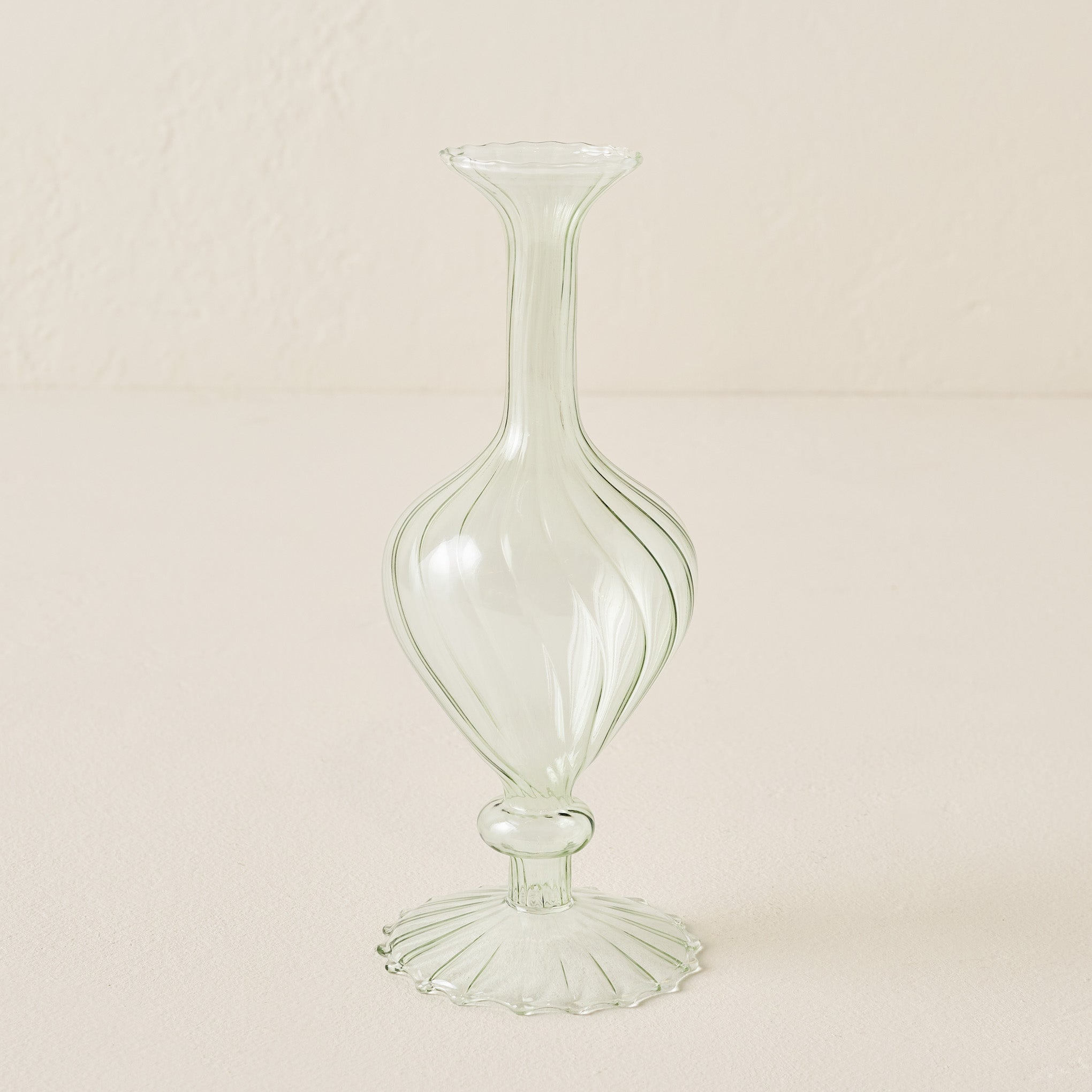 Isabella Fluted Glass Vase