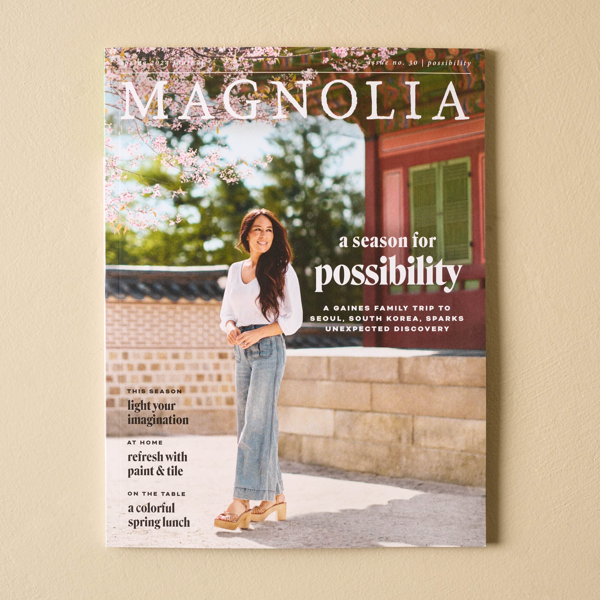 Magnolia Journal Spring 2024 On sale for $7.99, discounted from $9.99