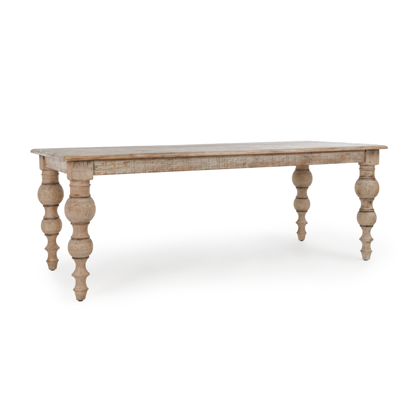 Jeannette Dining Table angled view $1899.00