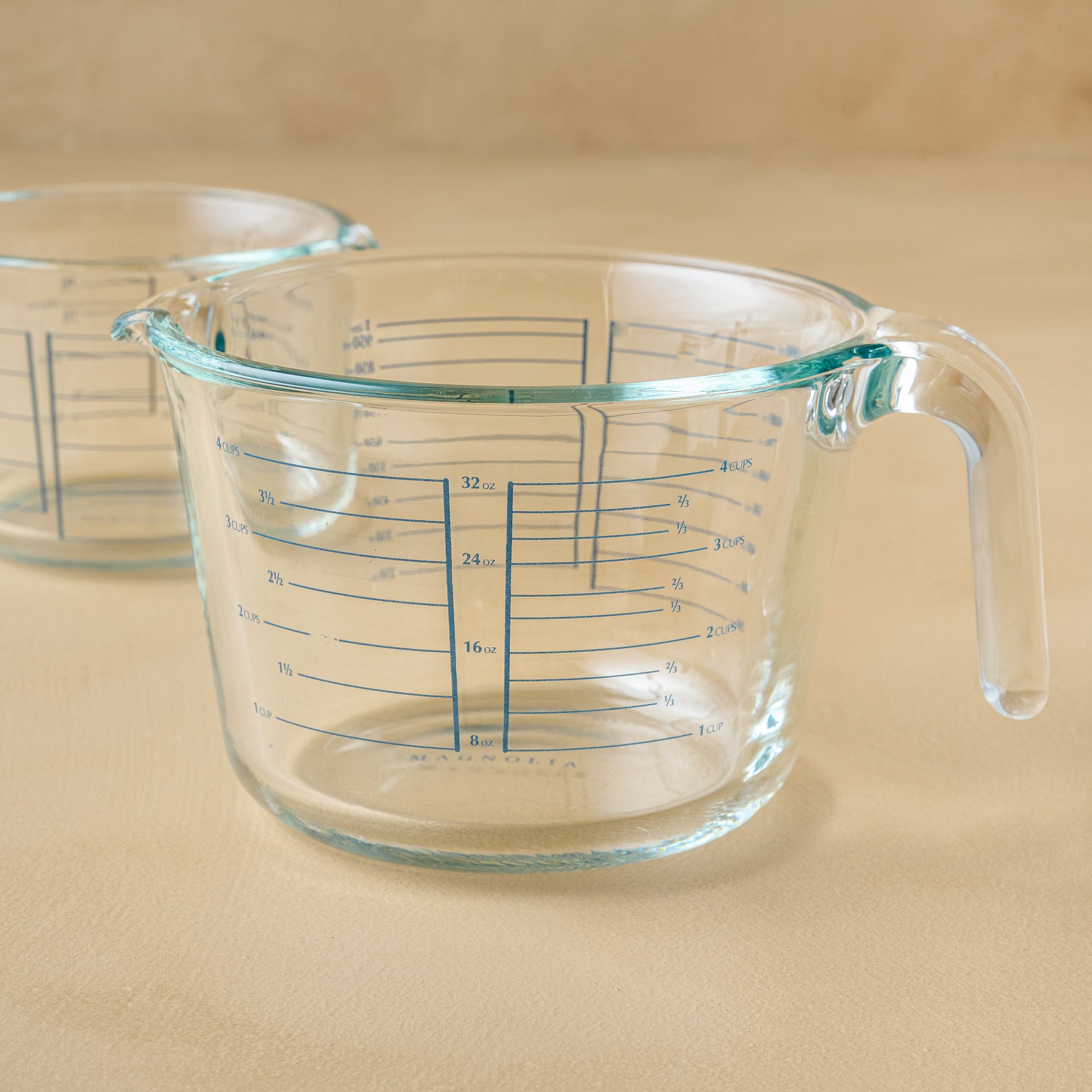 Blush Glass 4 Cup Measuring Cup - Magnolia