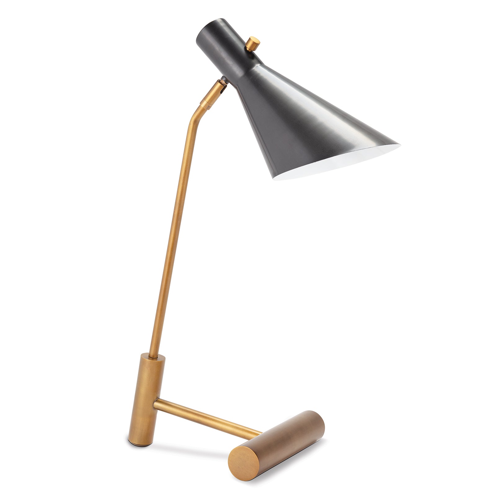 Wells Brass Task Lamp