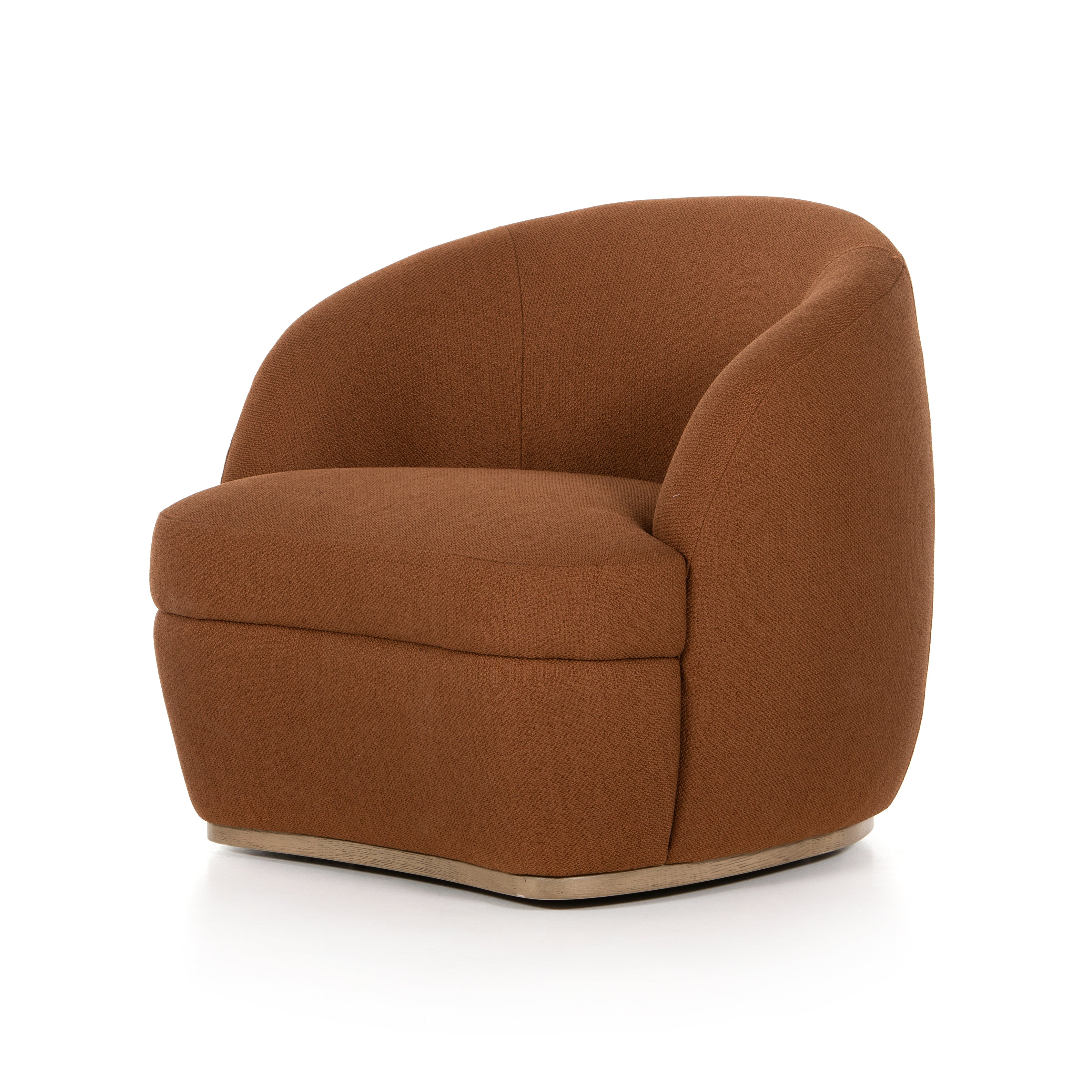 justine upholstered swivel chair for magnolia
