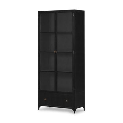 barnes metal cabinet with glass doors for magnolia $1899.00