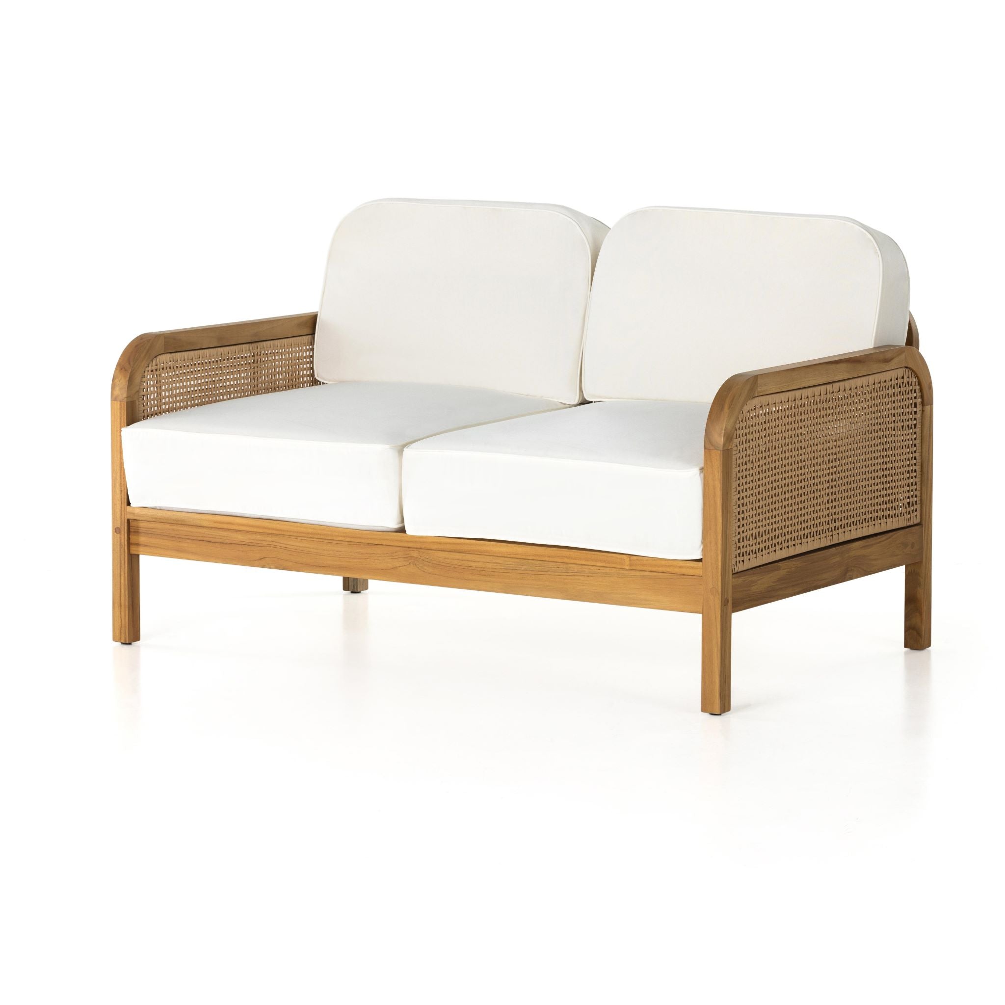 Rivera Outdoor Sofa 54" front view angled