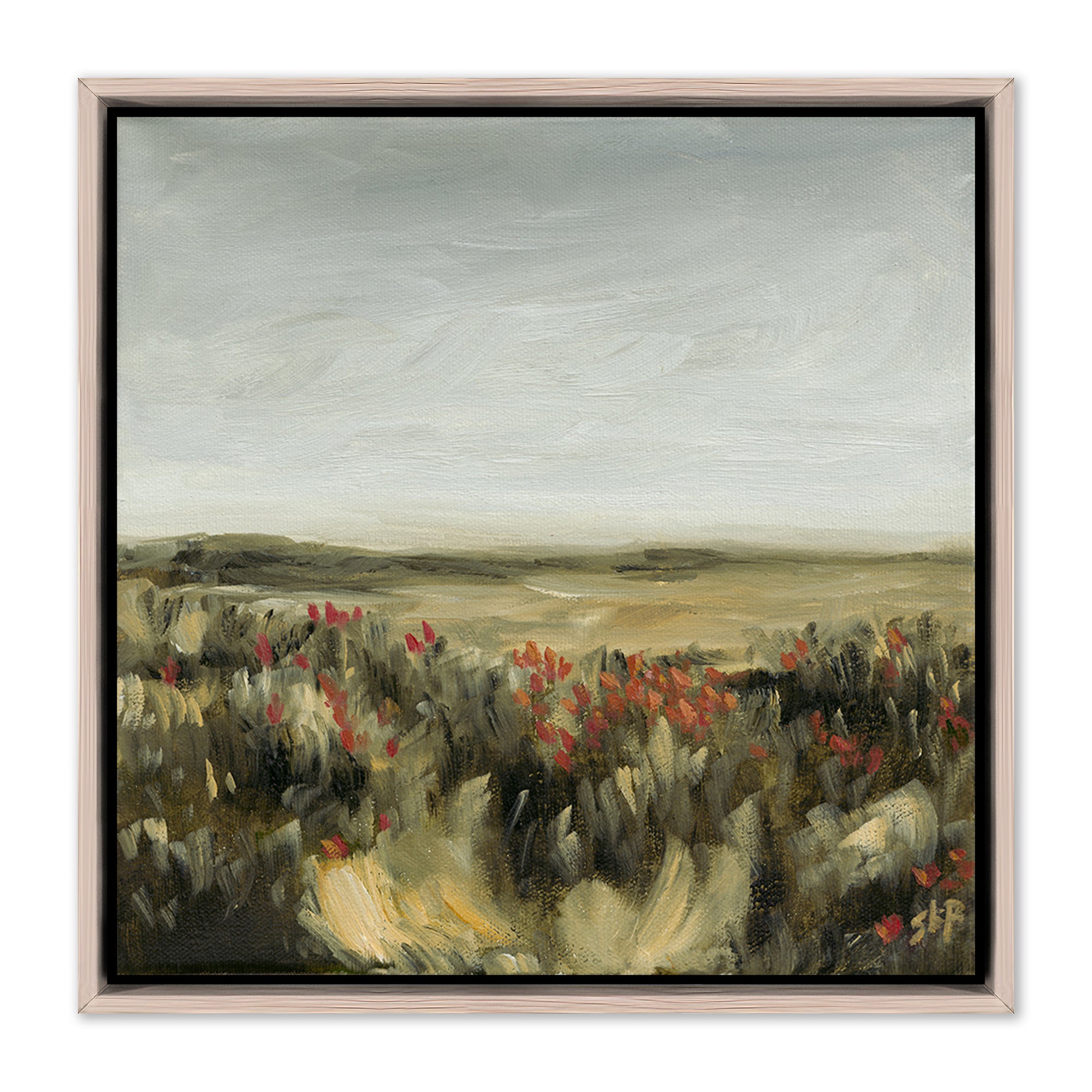 Framed wall art called Flower Field by Shaina Page $548.00