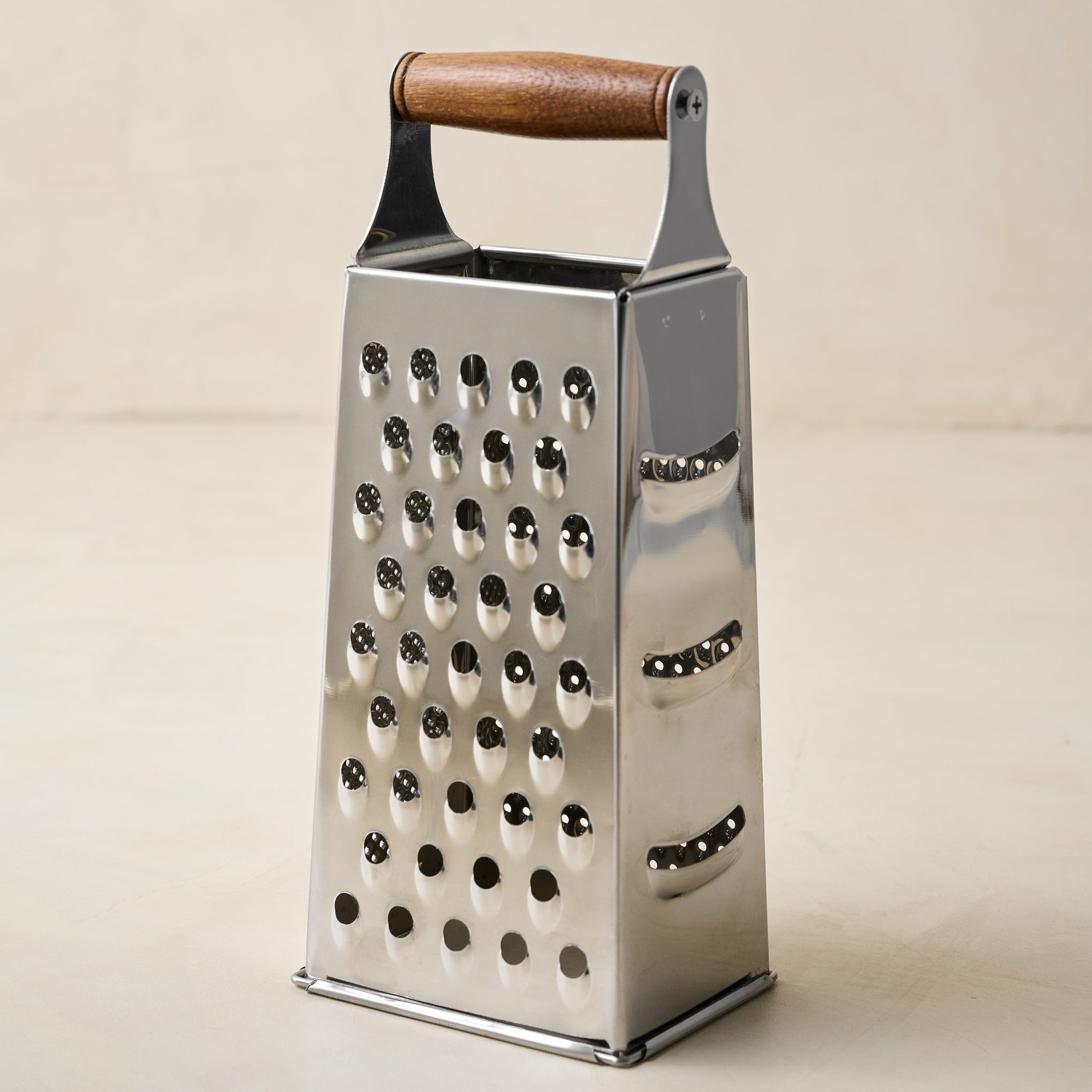 Wood & Stainless Steel Handle Grater with Catcher - Hearth & Hand™ with  Magnolia