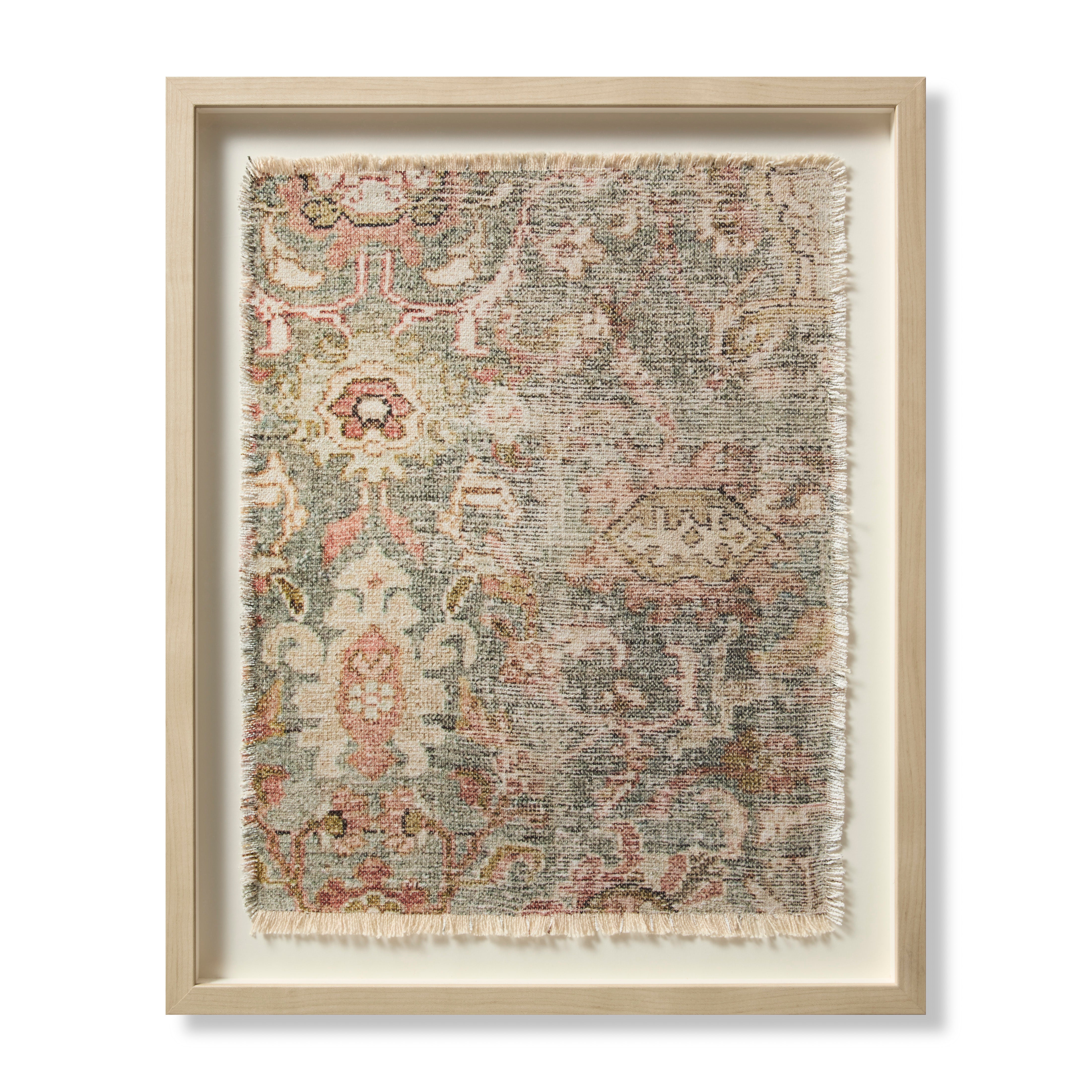 Tallin Framed Textile wall art On sale for $198.40, discounted from $248.00