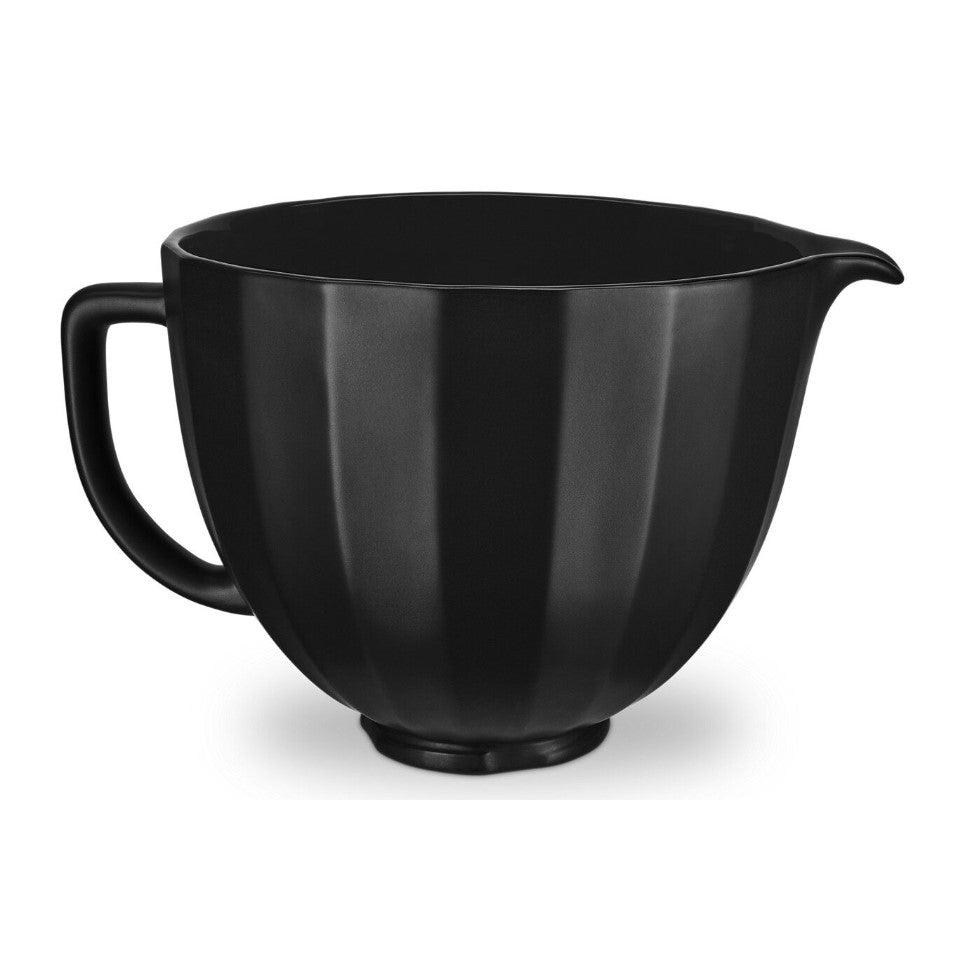 KitchenAid 5 Quart Black Shell Ceramic Bowl