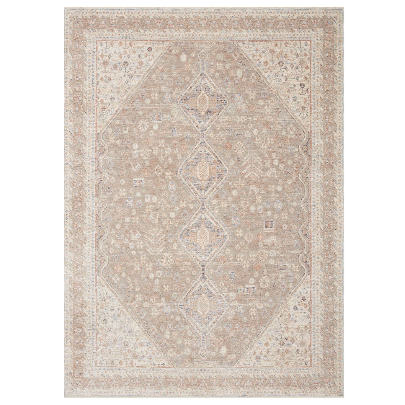 Carlisle Taupe Ivory Rug