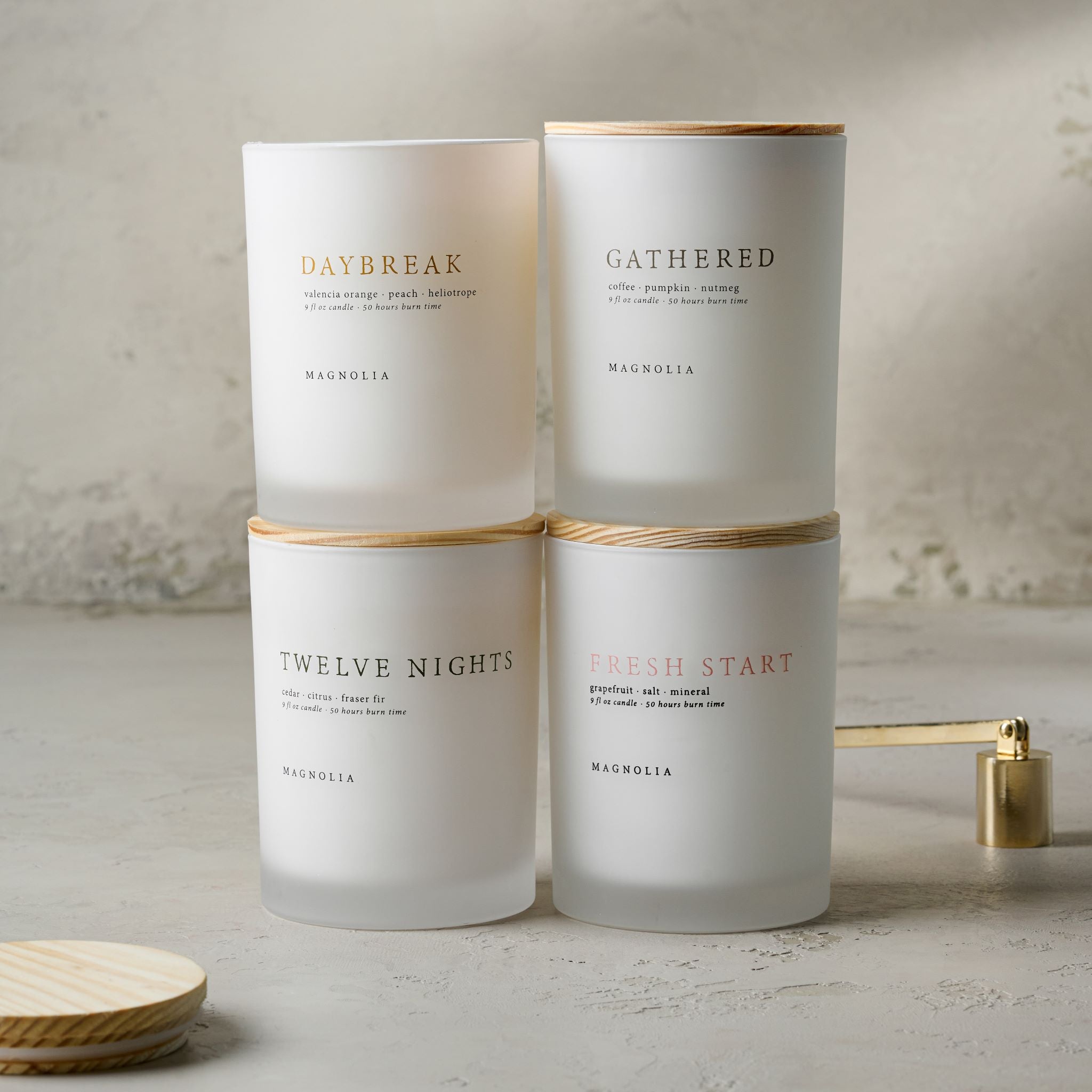 Magnolia Seasonal Candle Subscription $30.00