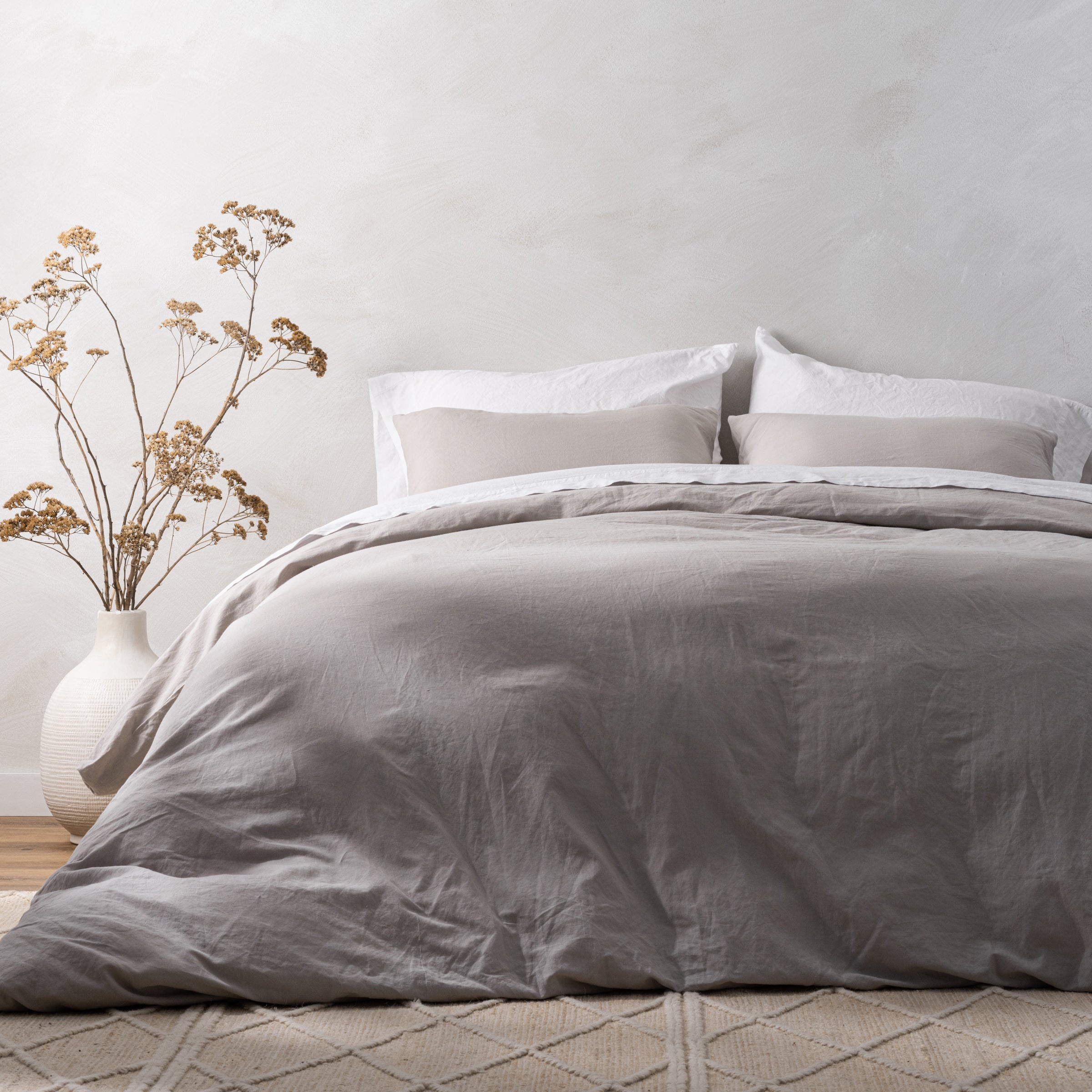 Dove Linen Cotton - Duvet On sale for $95.40, discounted from $159.00