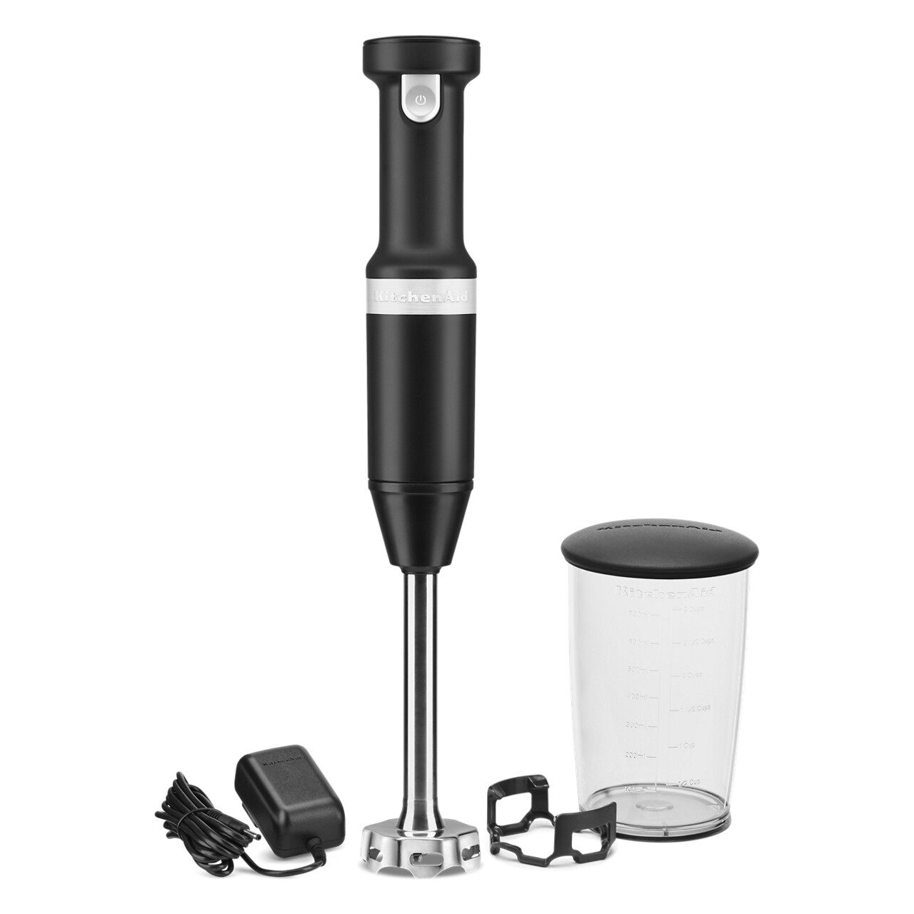 KitchenAid - Cordless Variable Speed Hand Blender - Black Matte