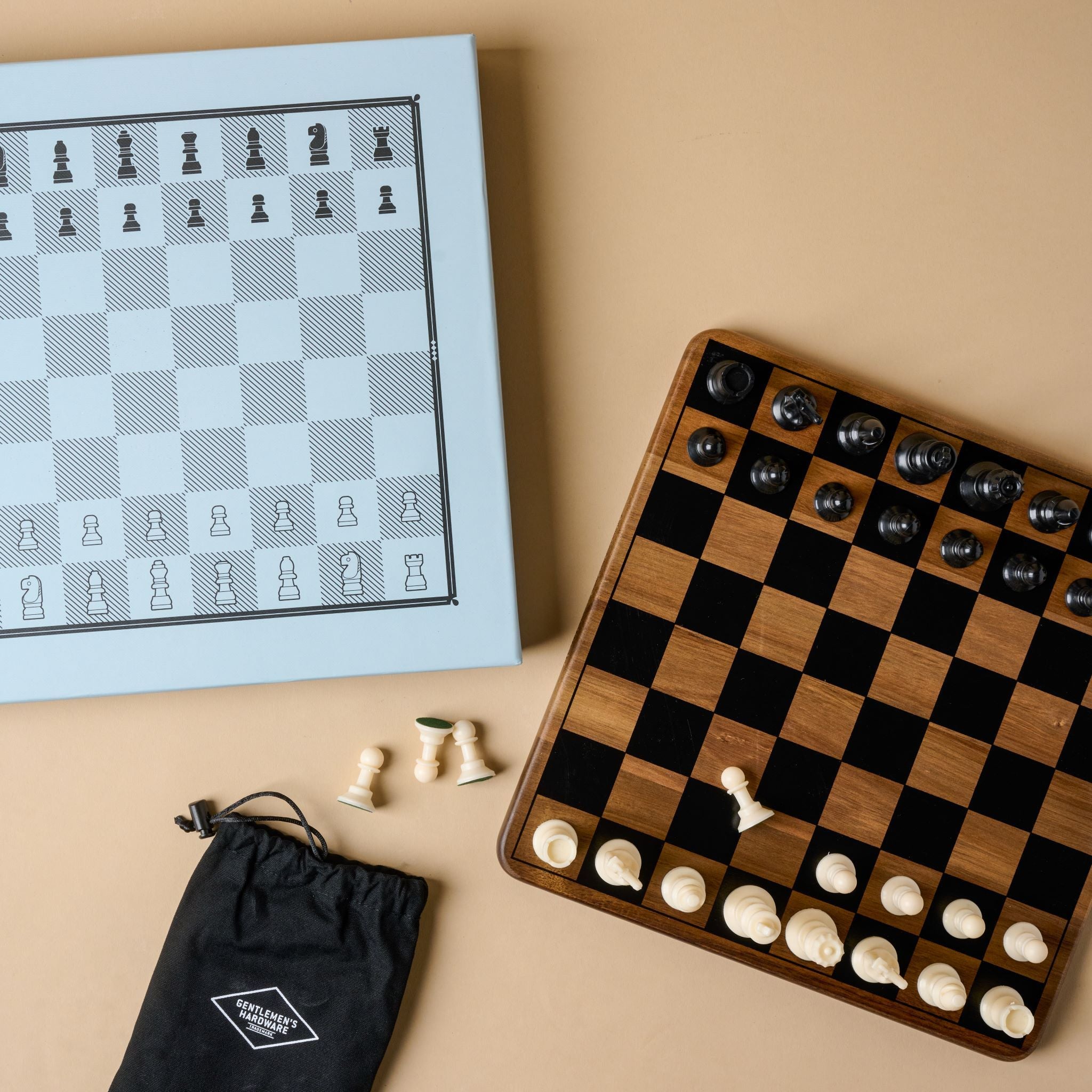 Wooden Chess Board Game