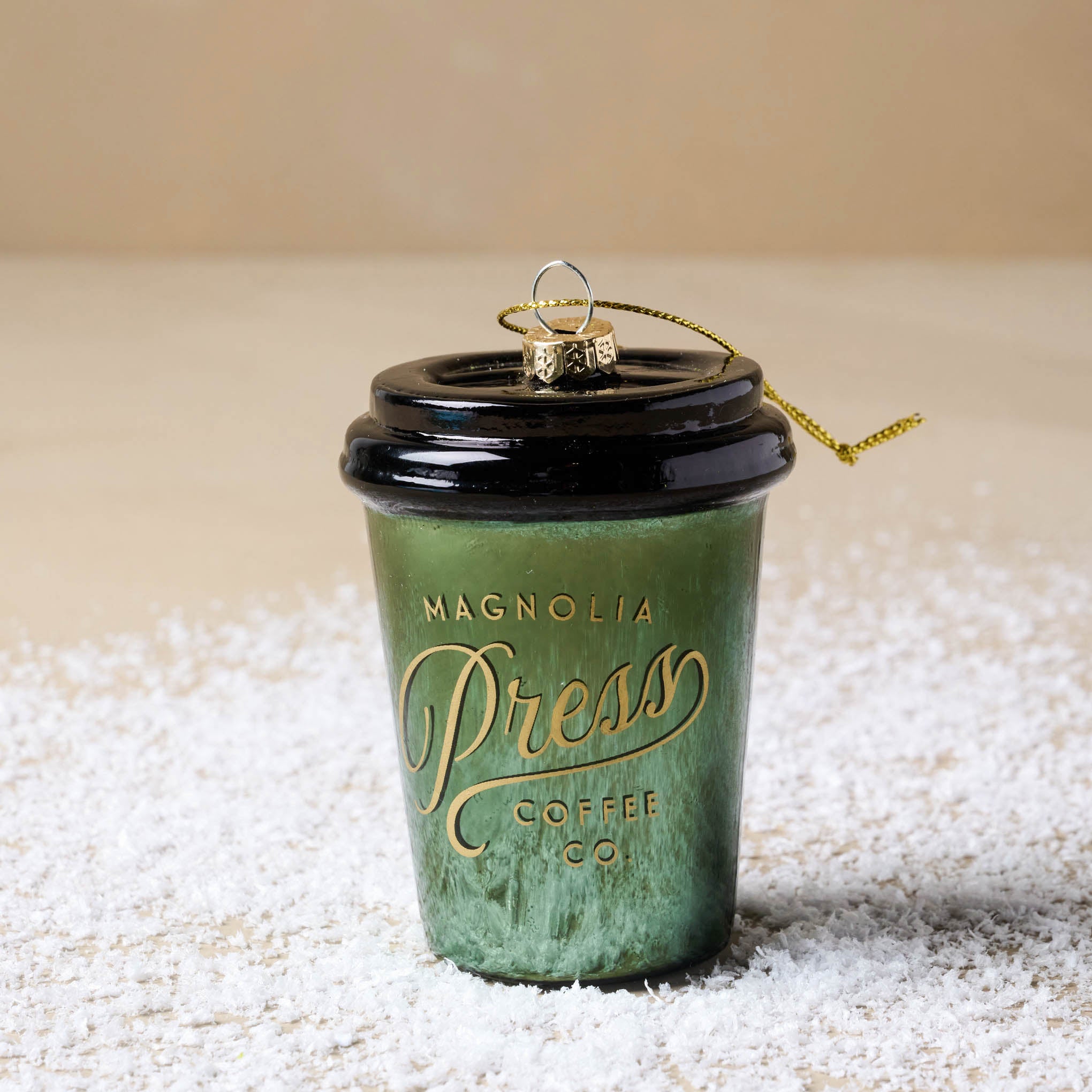 Magnolia Press To-Go Cup Ornament On sale for $11.00, discounted from $22.00