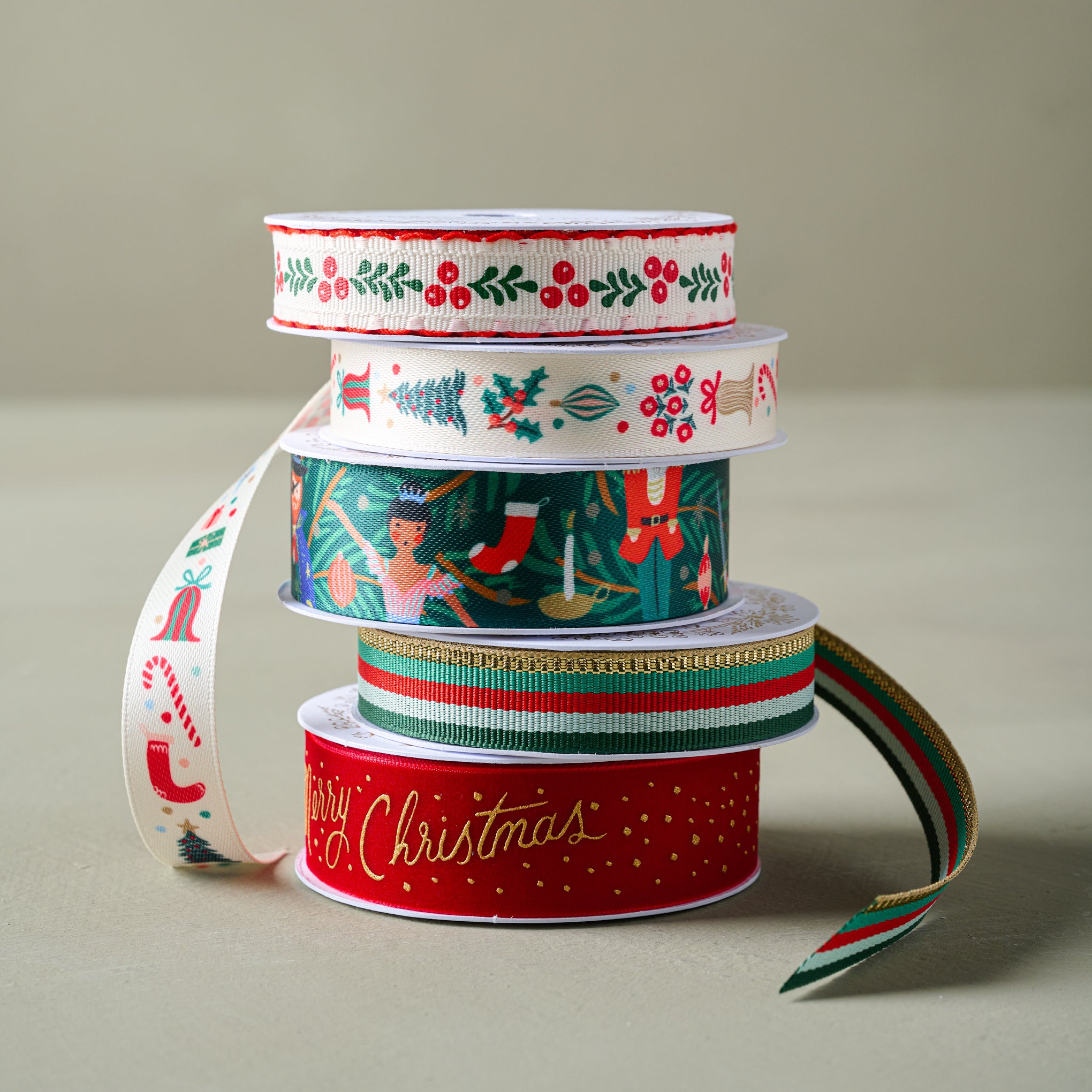 Holiday Ribbon Set - Magnolia